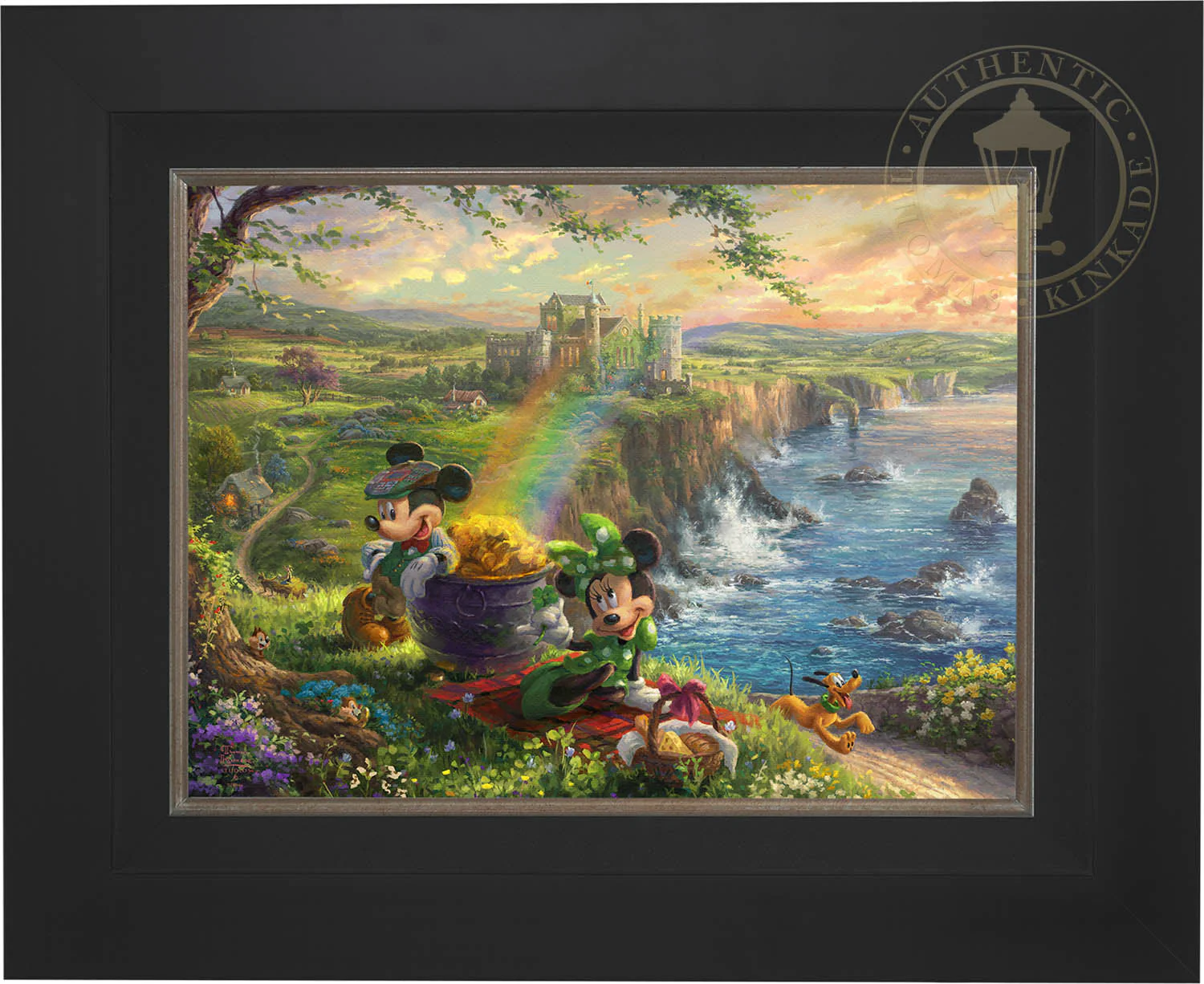 Disney Mickey and Minnie in Ireland - Limited Edition Canvas - Image 9