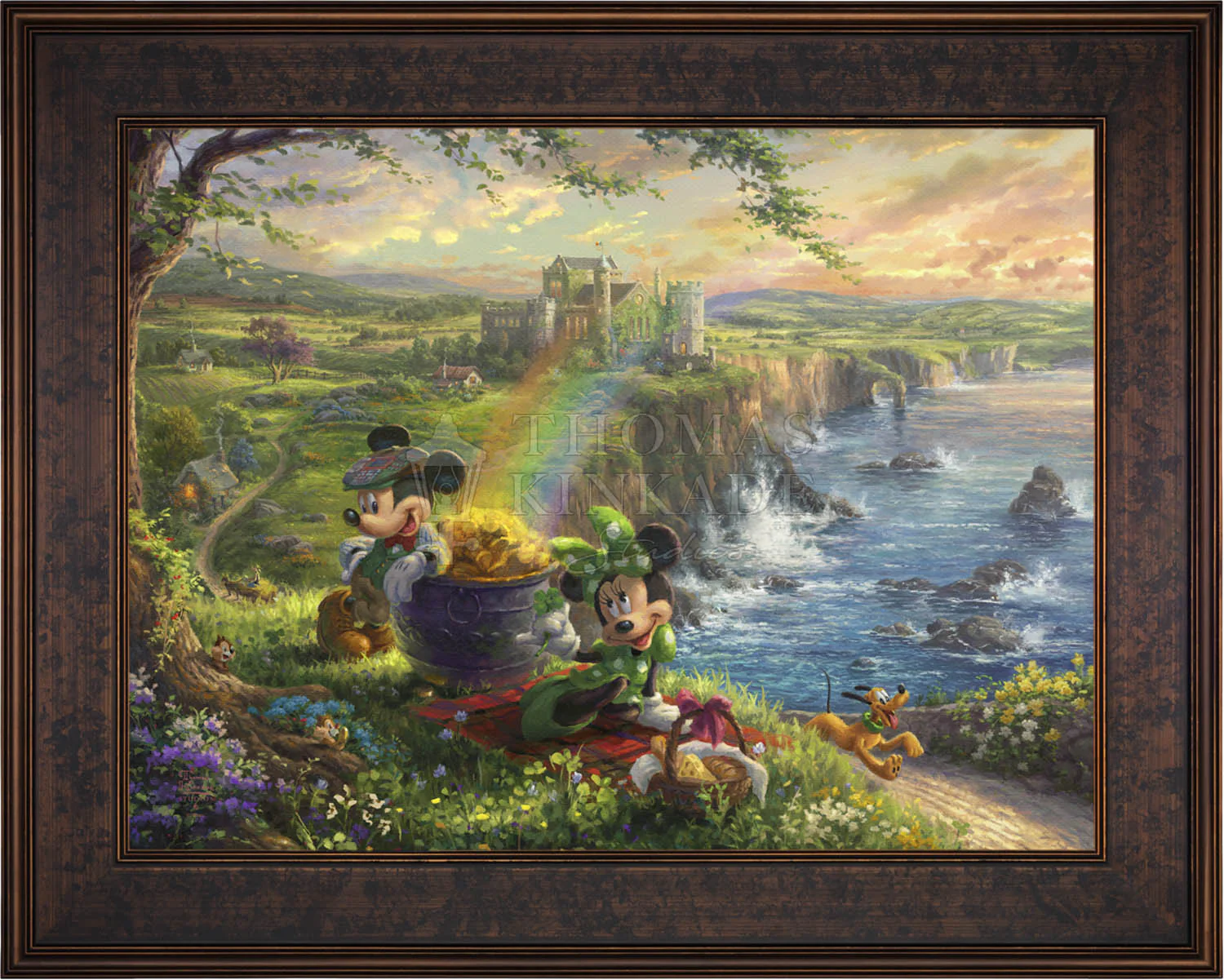 Disney Mickey and Minnie in Ireland - Jewel Edition Art - Image 13