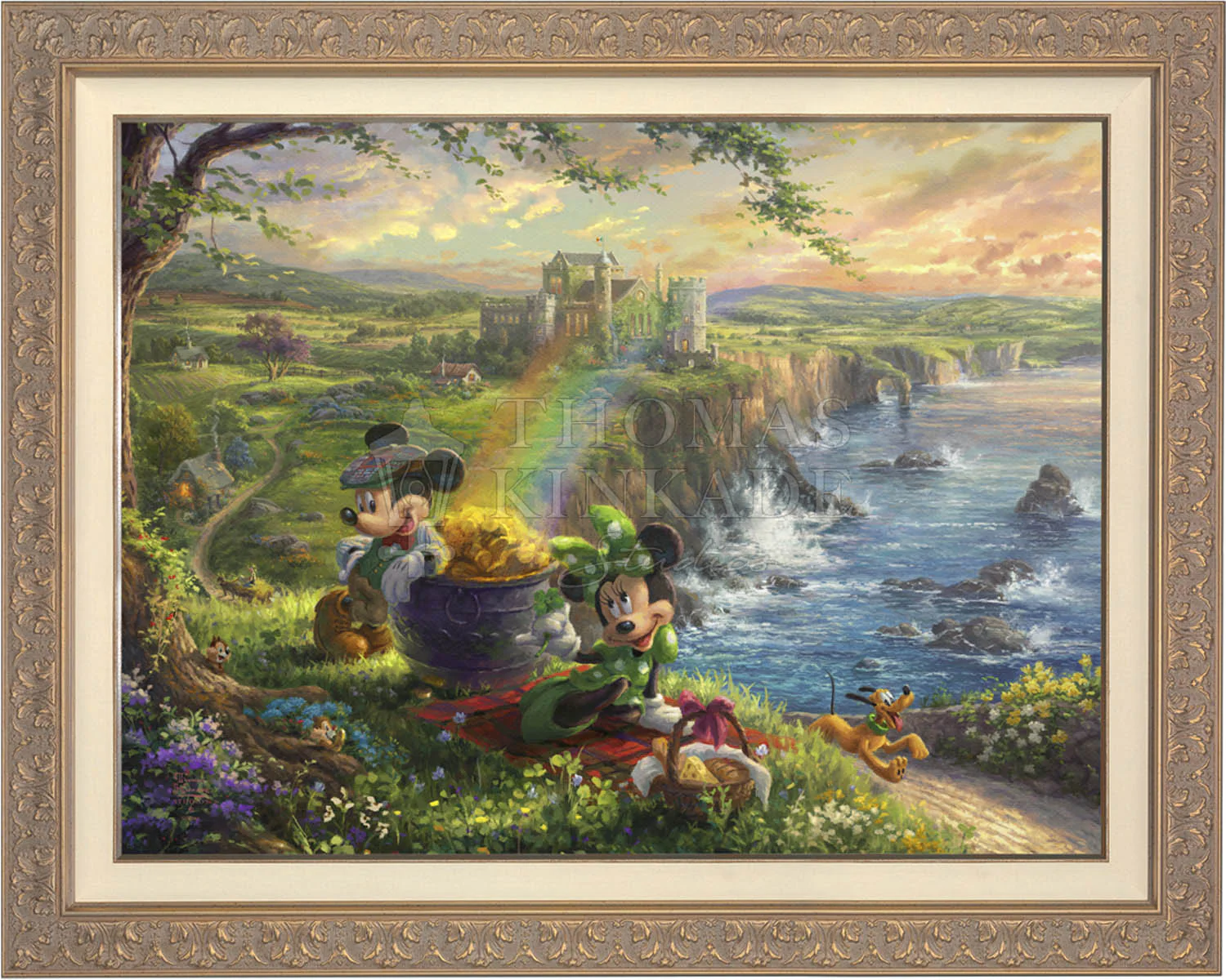 Disney Mickey and Minnie in Ireland - Jewel Edition Art - Image 8