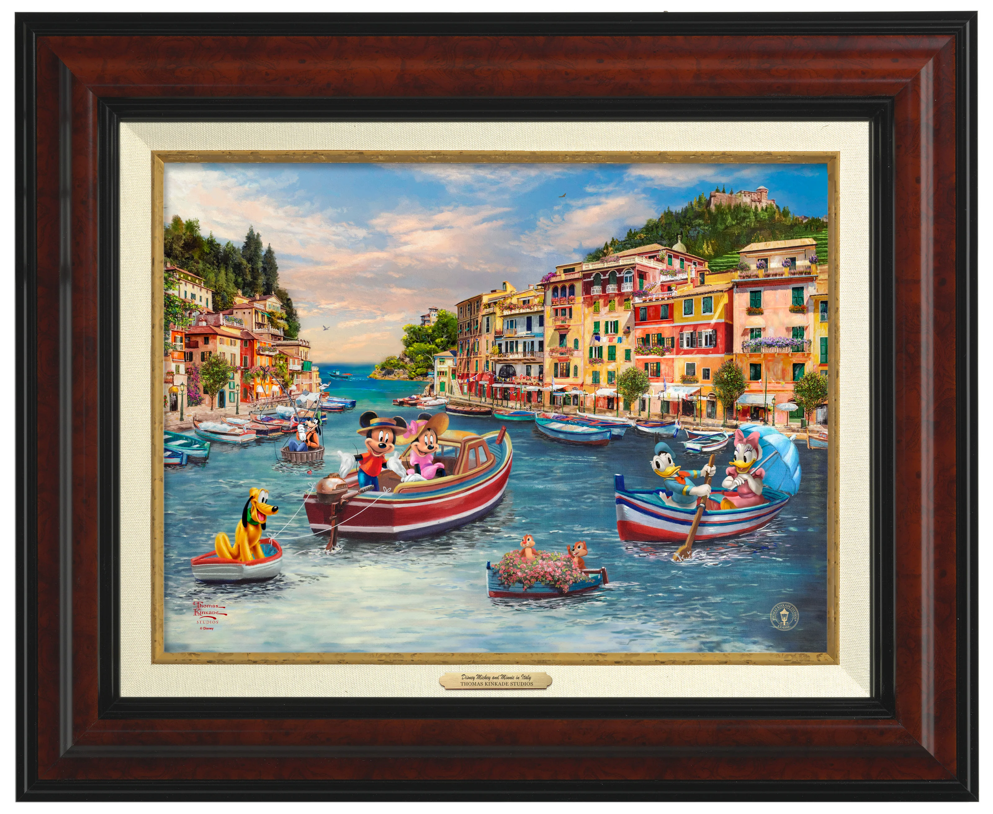 Disney Mickey and Minnie in Italy - Canvas Classics - Image 3