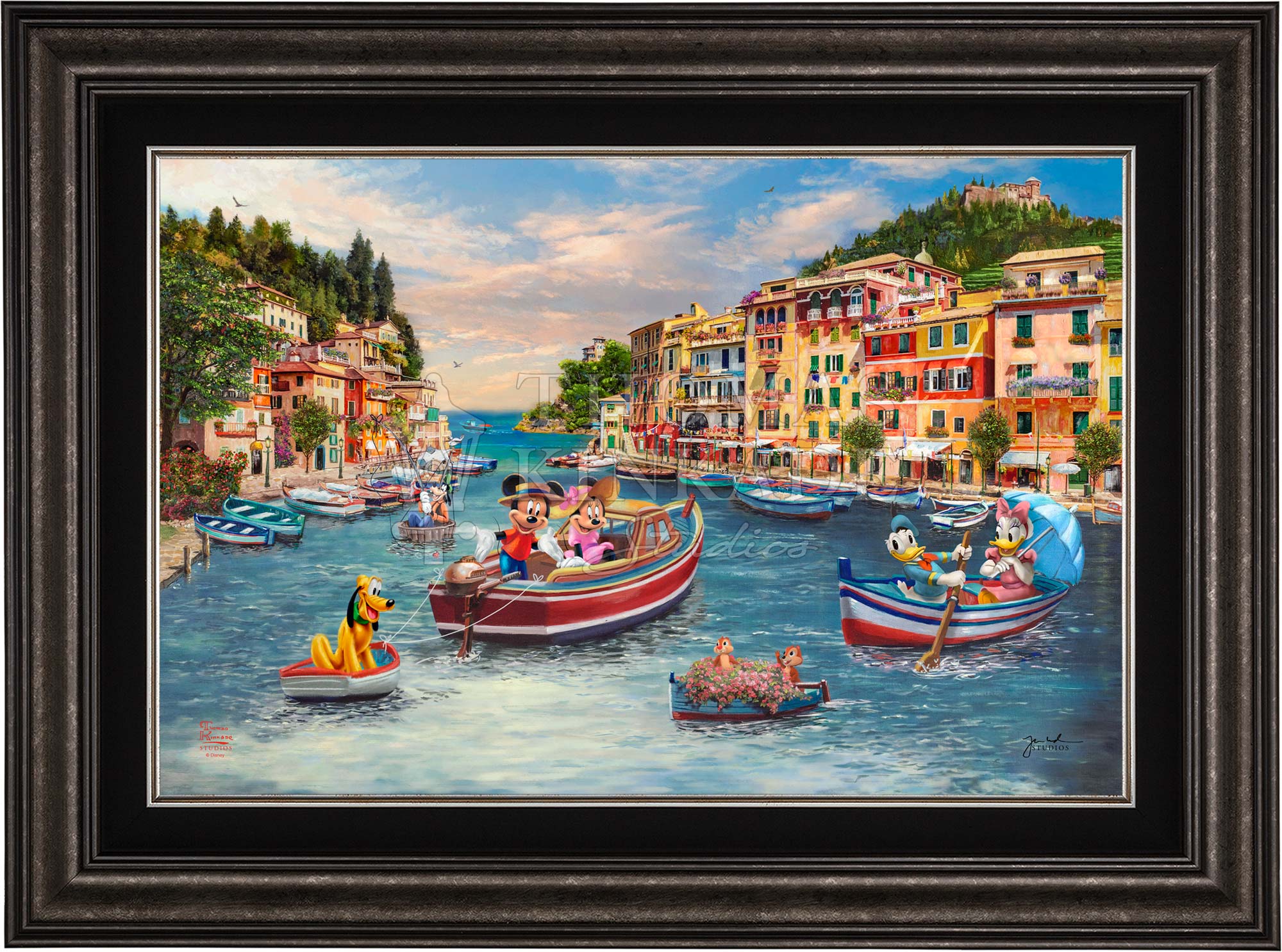 Disney Mickey and Minnie in Italy - Limited Edition Canvas - Image 10