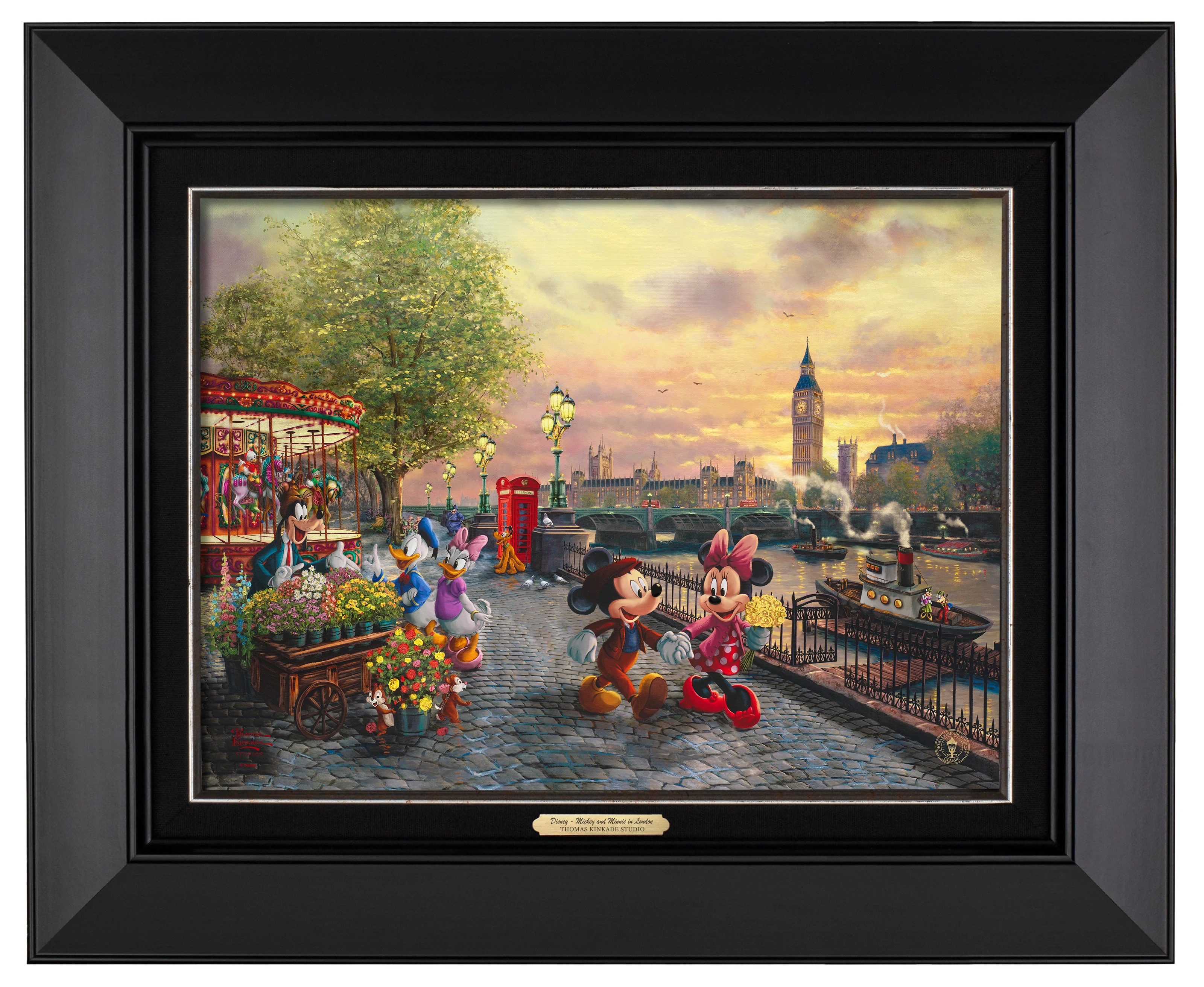 Disney Mickey and Minnie in London - Canvas Classics - Image 2