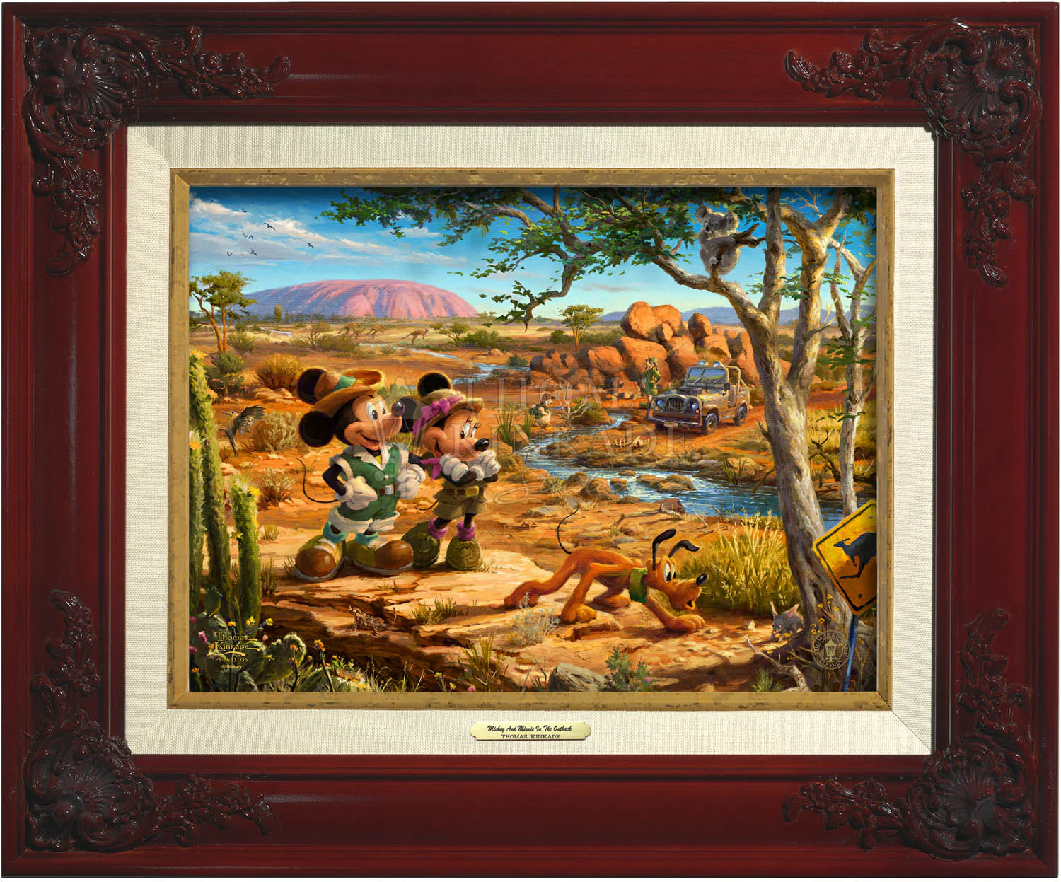 Disney Mickey and Minnie in the Outback - Canvas Classics - Image 4