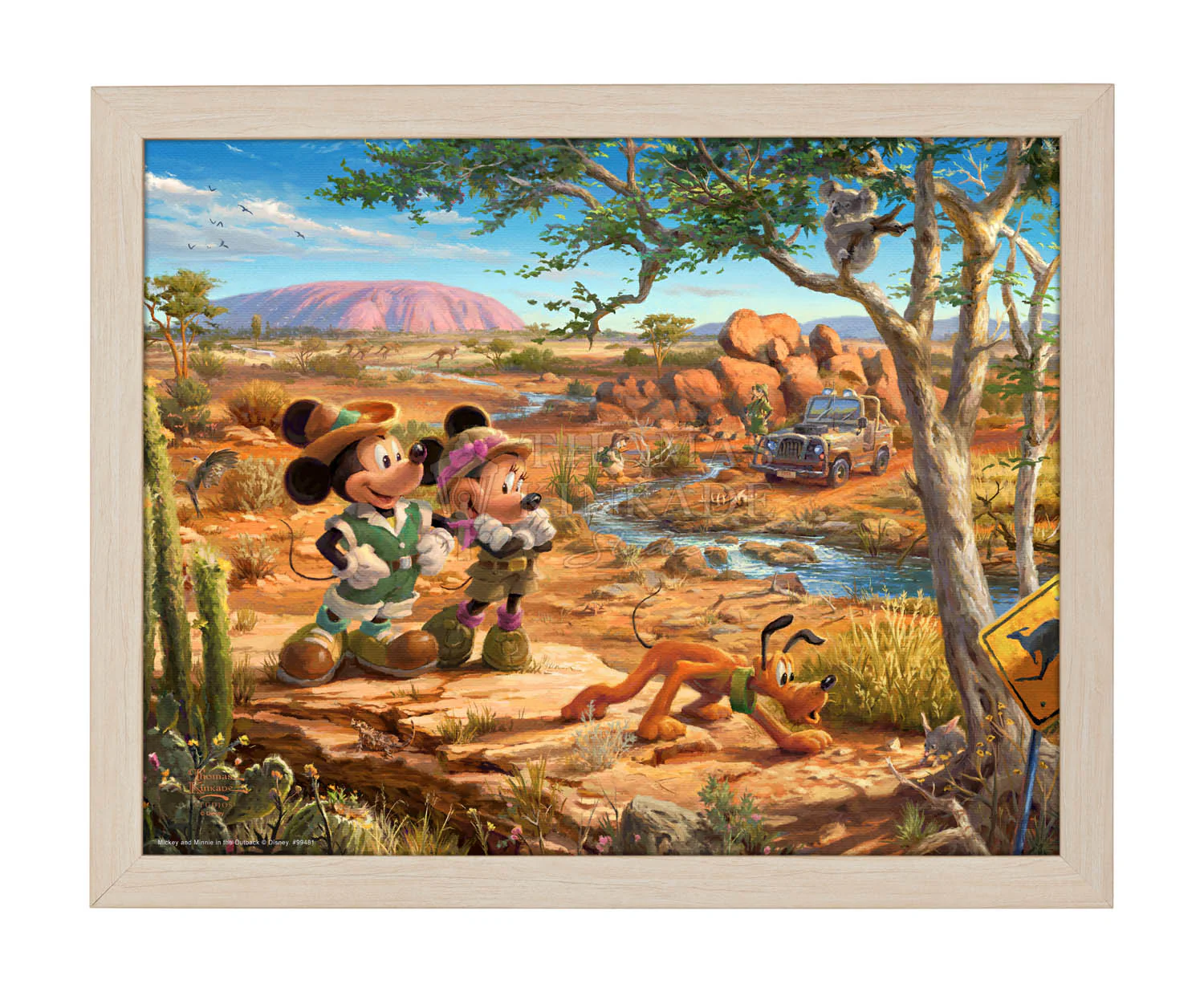 Disney Mickey and Minnie in the Outback - Art Prints - Image 3