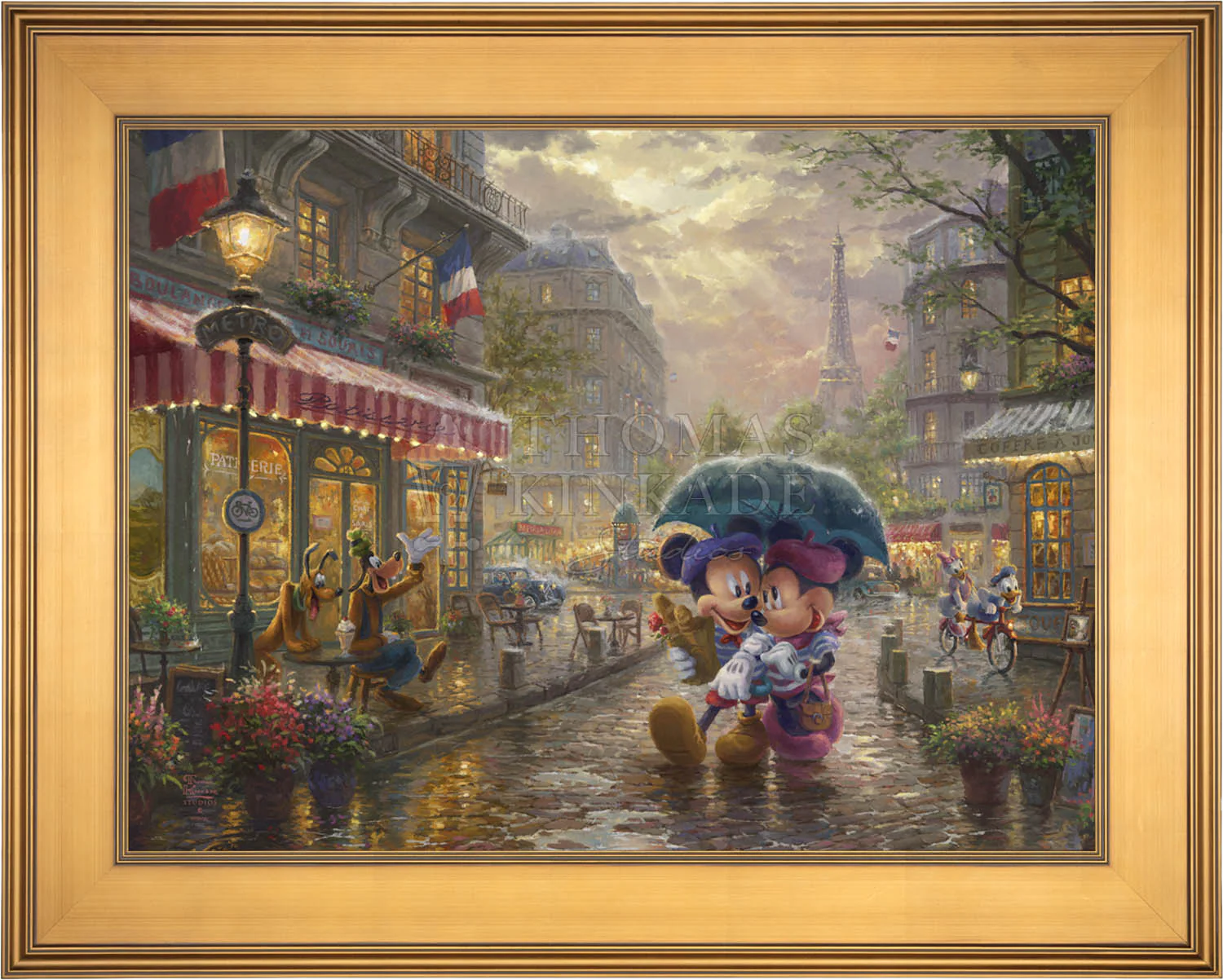 Disney Mickey and Minnie in Paris - Jewel Edition Art - Image 14