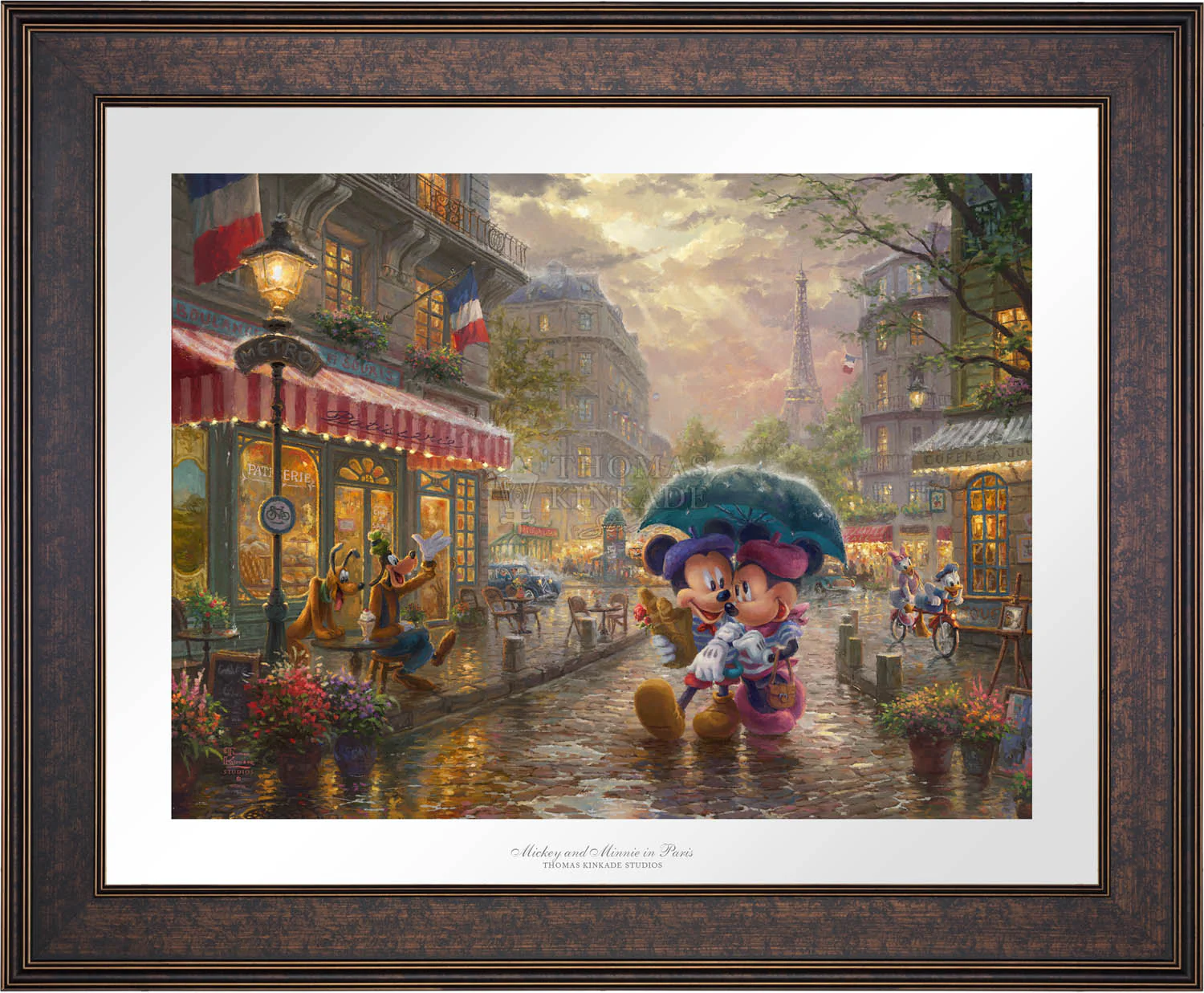 Disney Mickey and Minnie in Paris - Limited Edition Paper - Image 2
