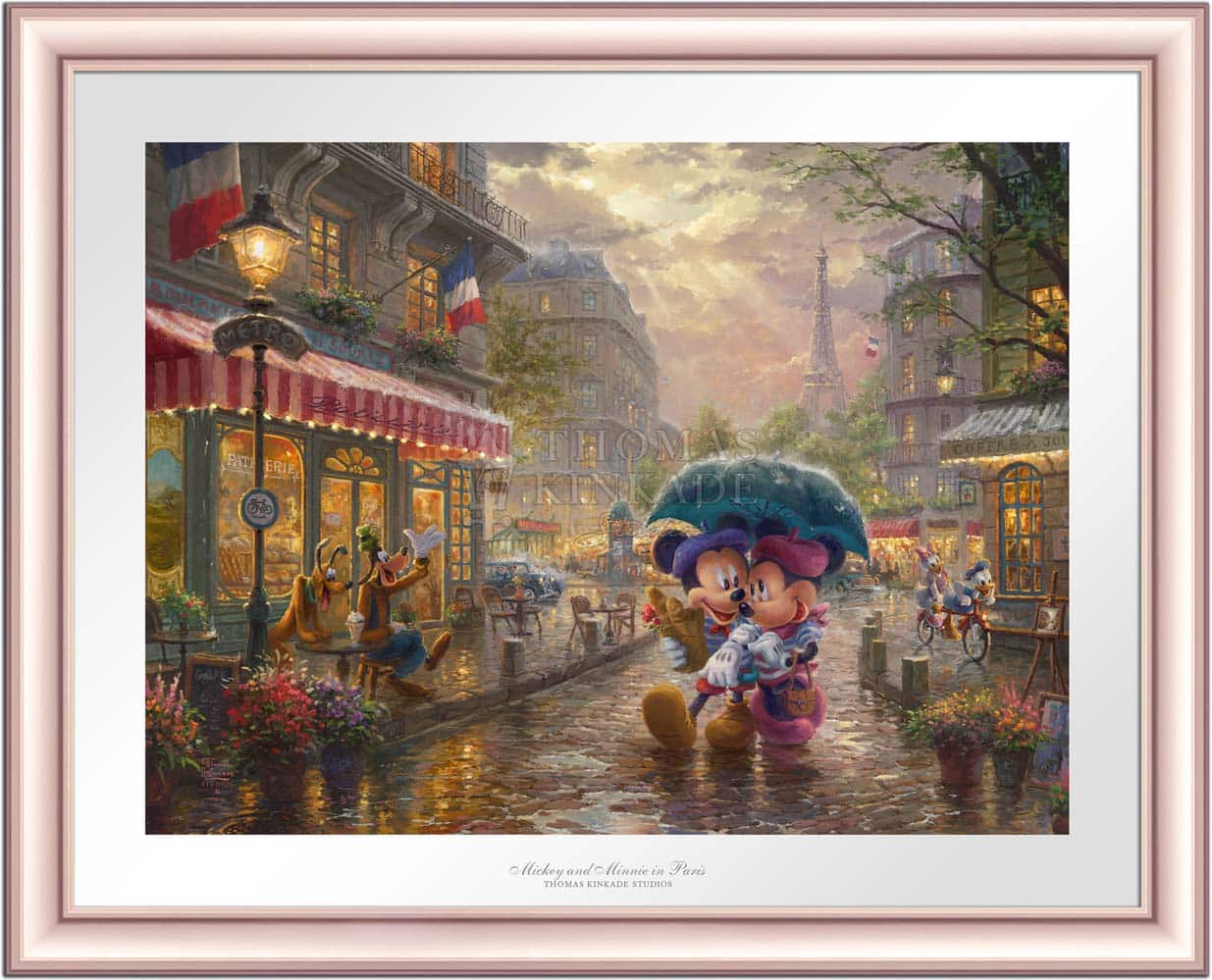 Disney Mickey and Minnie in Paris - Limited Edition Paper - Image 4