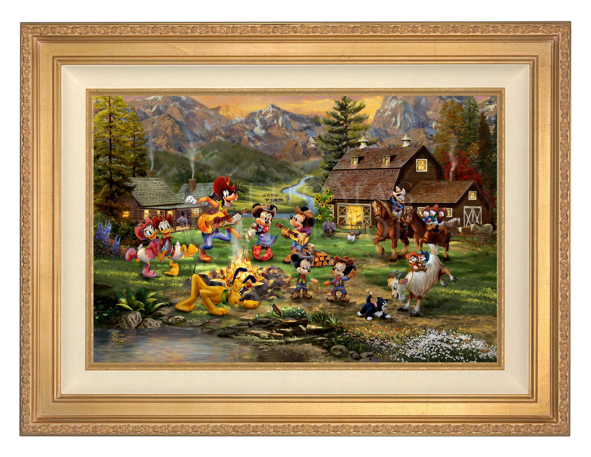 Disney Mickey and Minnie Rocky Mountain Round-Up - Jewel Edition Art - Image 4