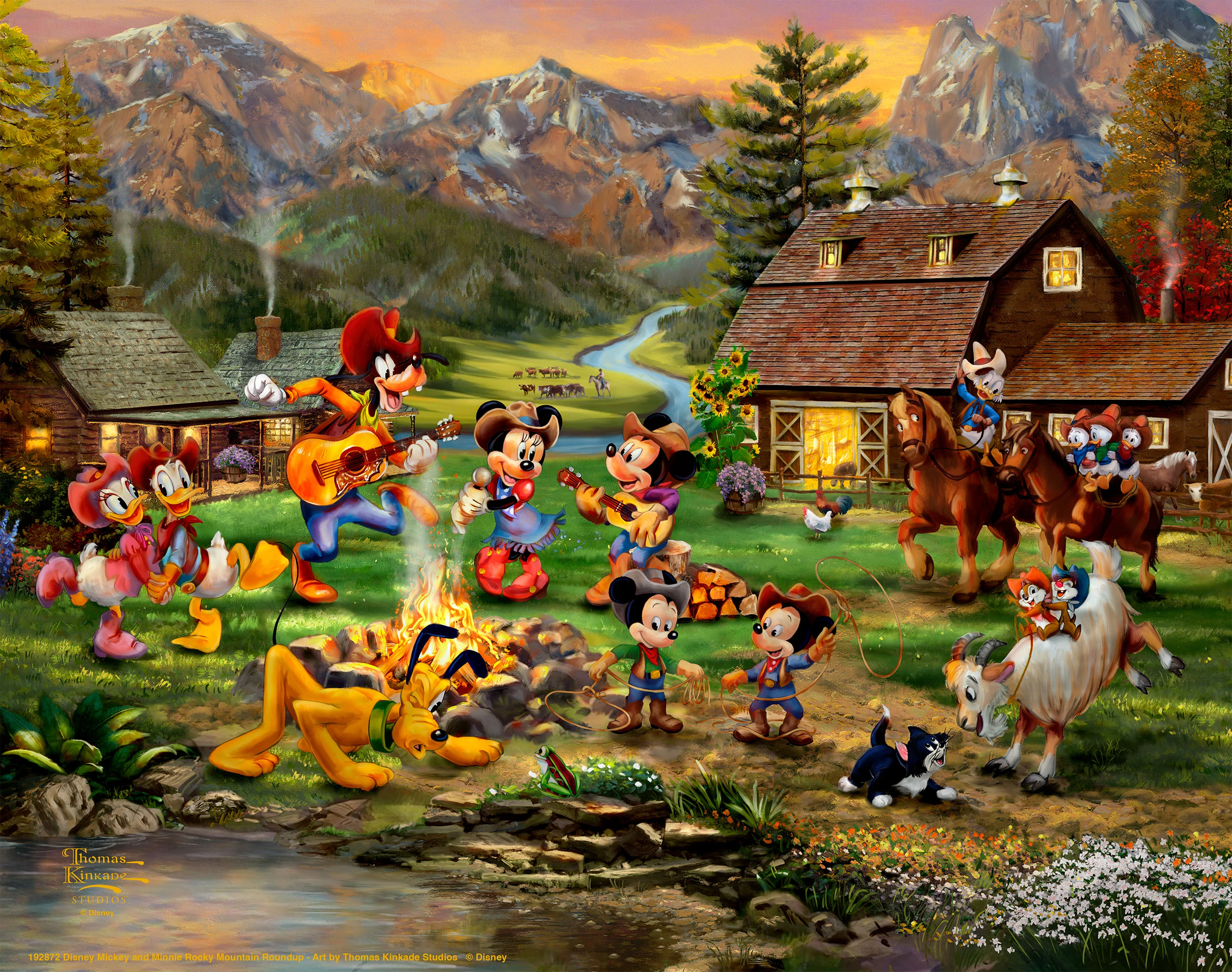 Disney Mickey and Minnie Rocky Mountain Round-Up - Art Prints - Image 6