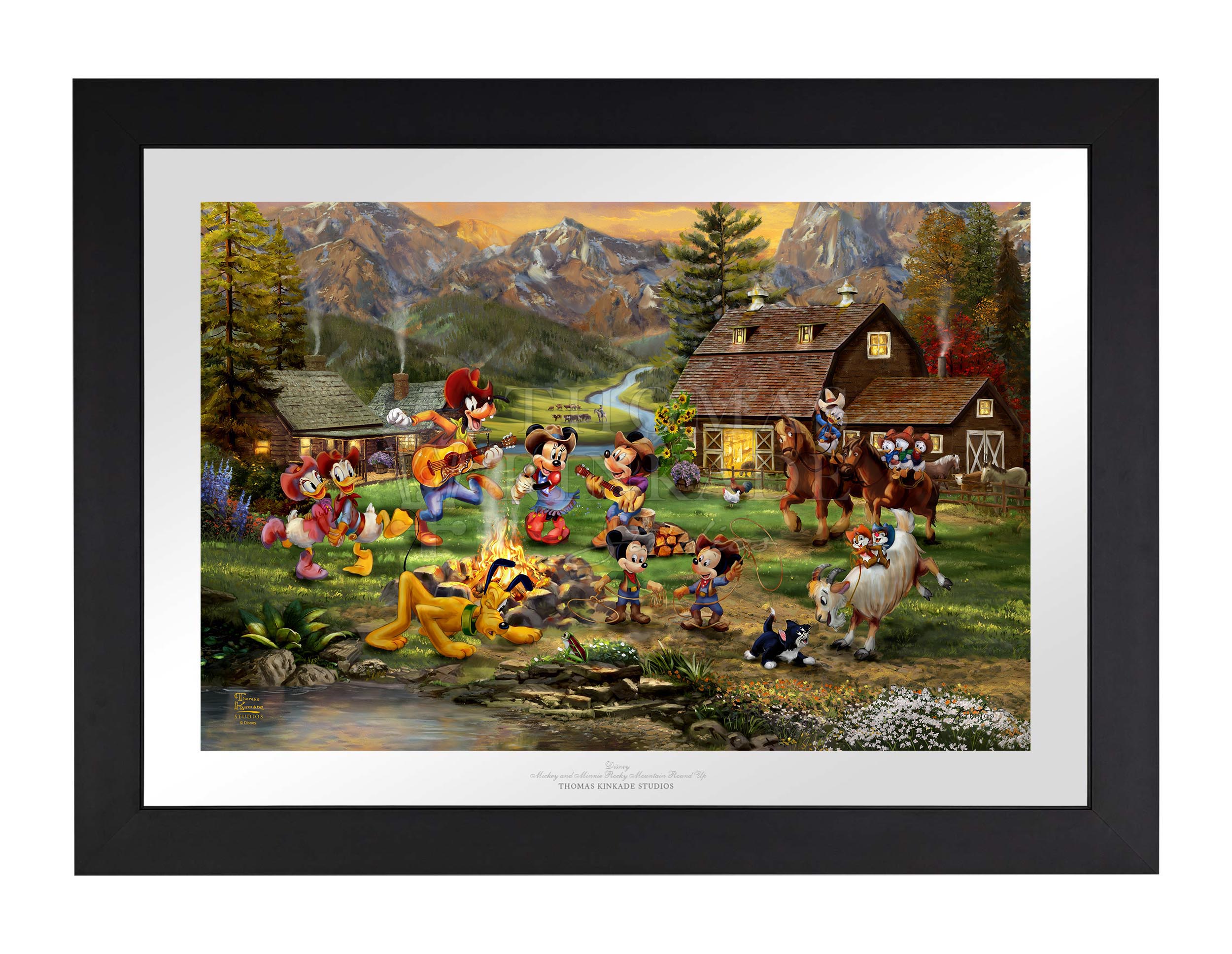 Disney Mickey and Minnie Rocky Mountain Round-Up - Limited Edition Paper - Image 3