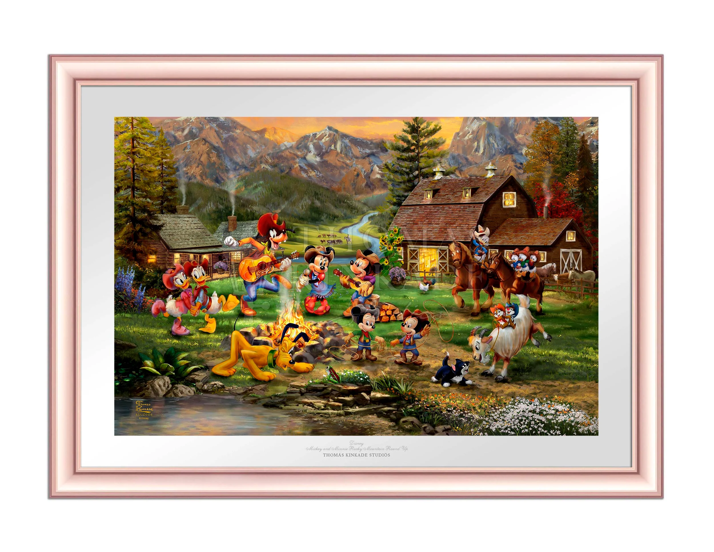 Disney Mickey and Minnie Rocky Mountain Round-Up - Limited Edition Paper - Image 7
