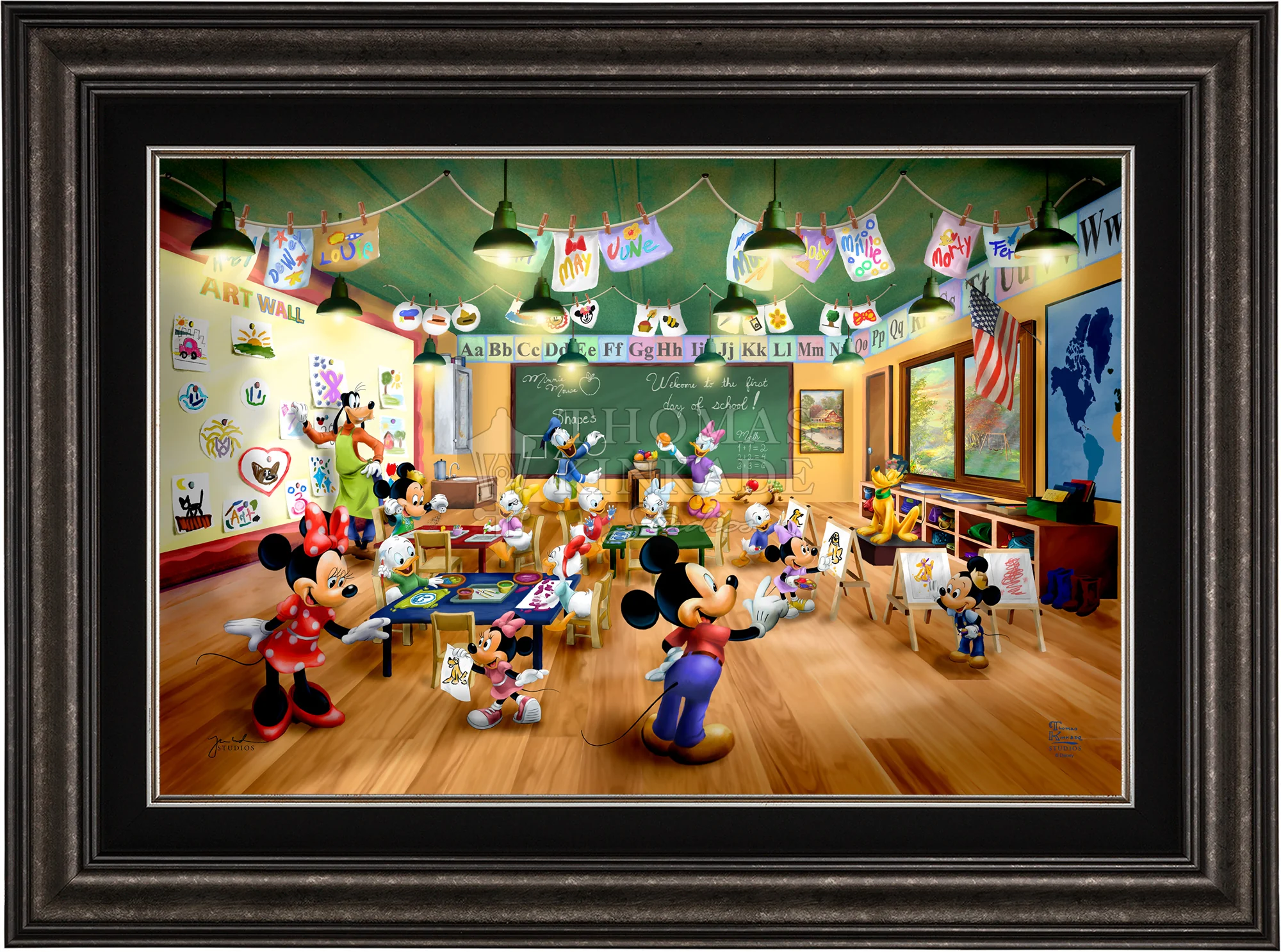 Disney Mickey and Minnie Schoolhouse - Jewel Edition Art - Image 11