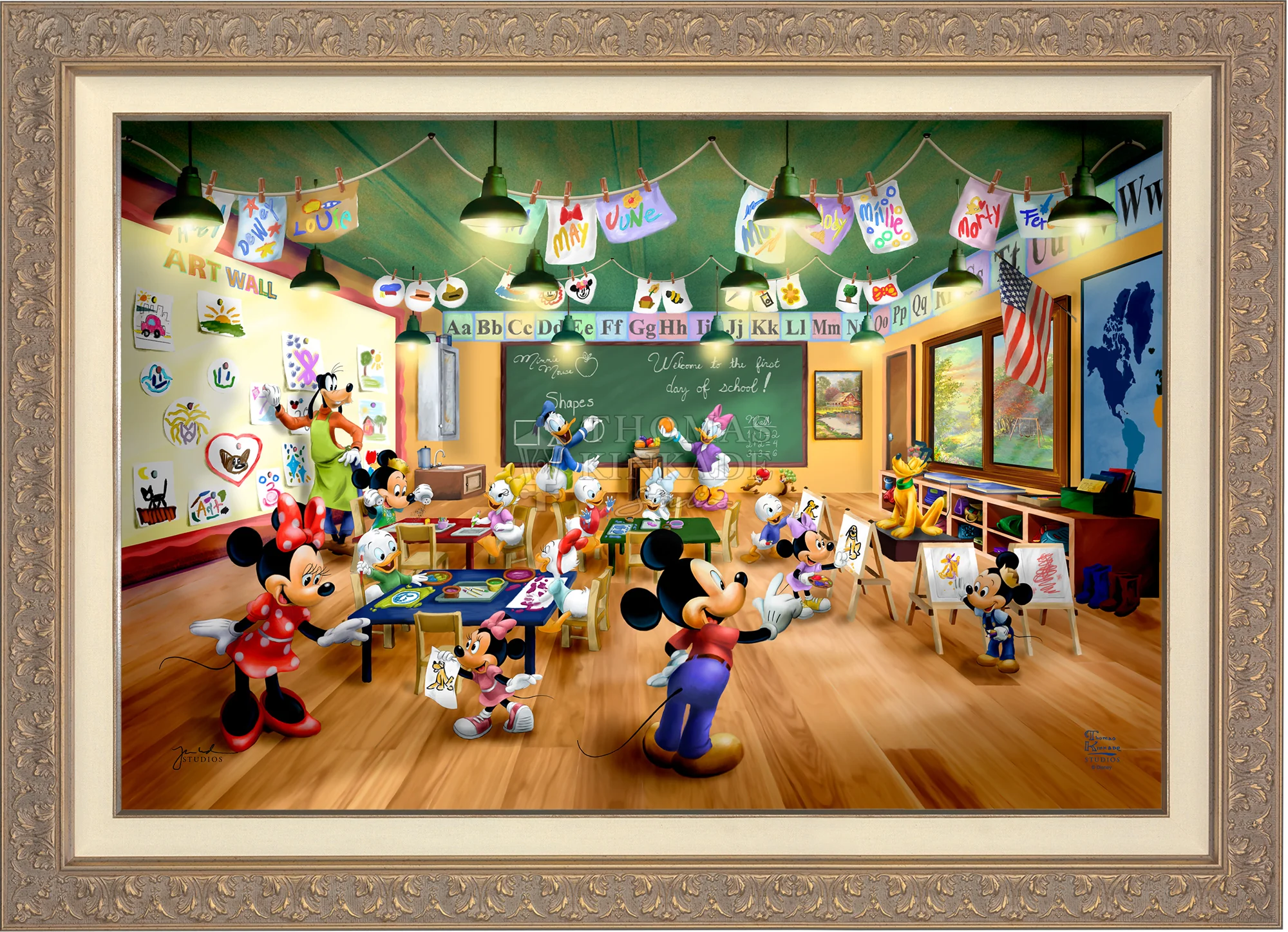 Disney Mickey and Minnie Schoolhouse - Jewel Edition Art - Image 16