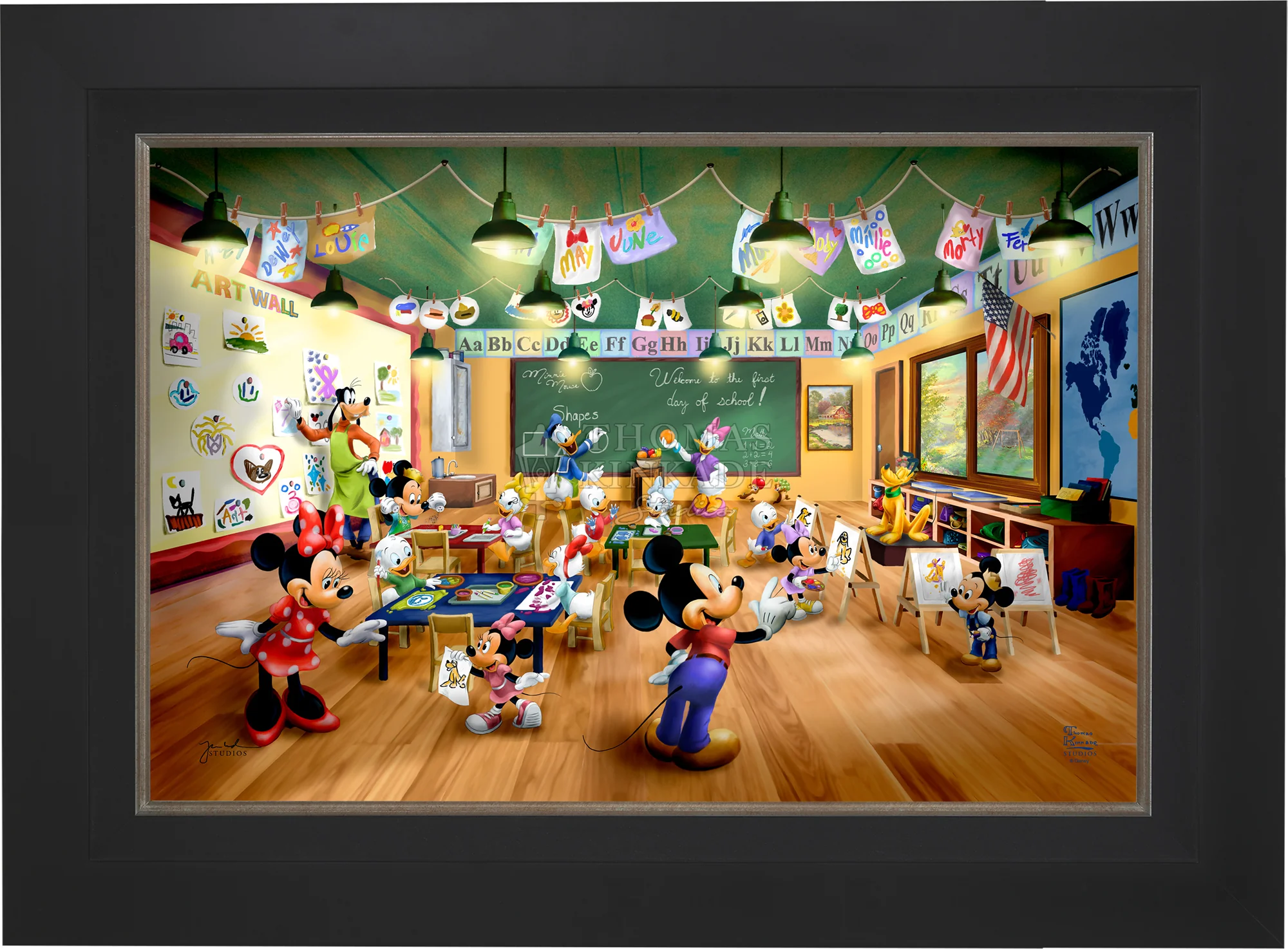 Disney Mickey and Minnie Schoolhouse - Jewel Edition Art - Image 18