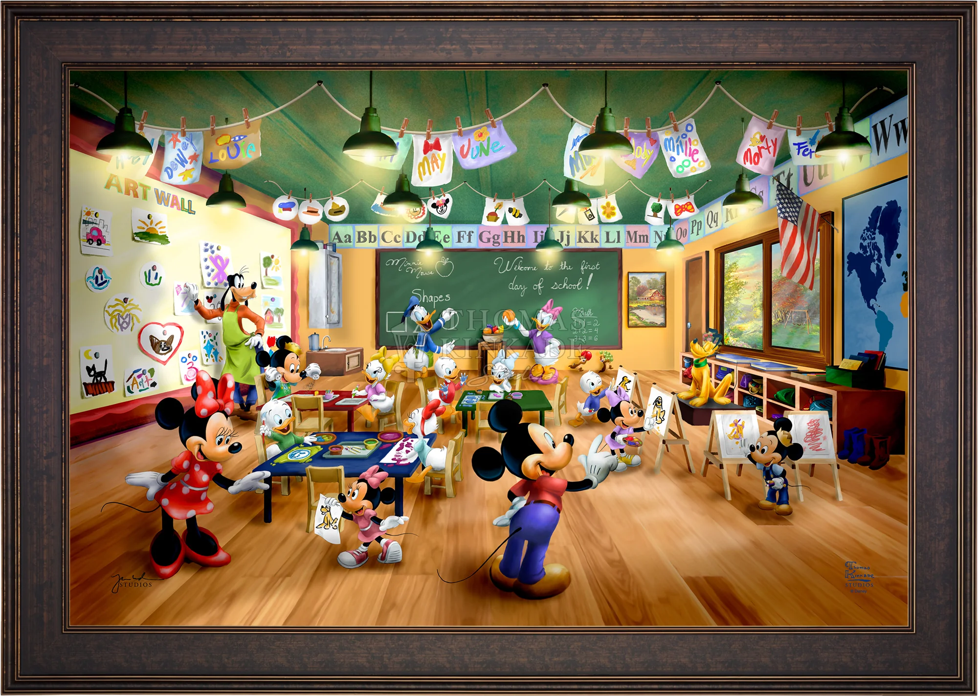 Disney Mickey and Minnie Schoolhouse - Jewel Edition Art - Image 25