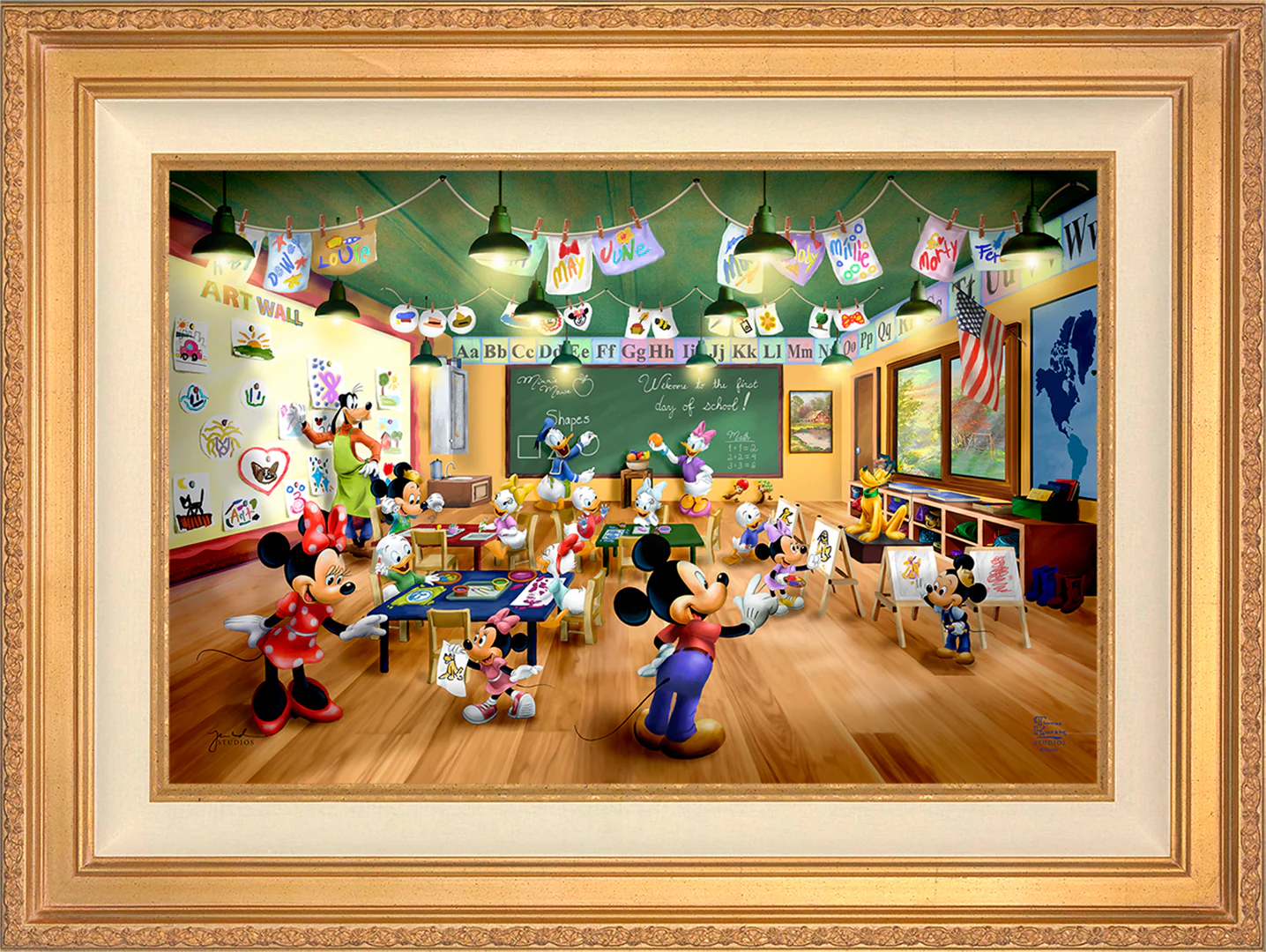 Disney Mickey and Minnie Schoolhouse - Jewel Edition Art - Image 27