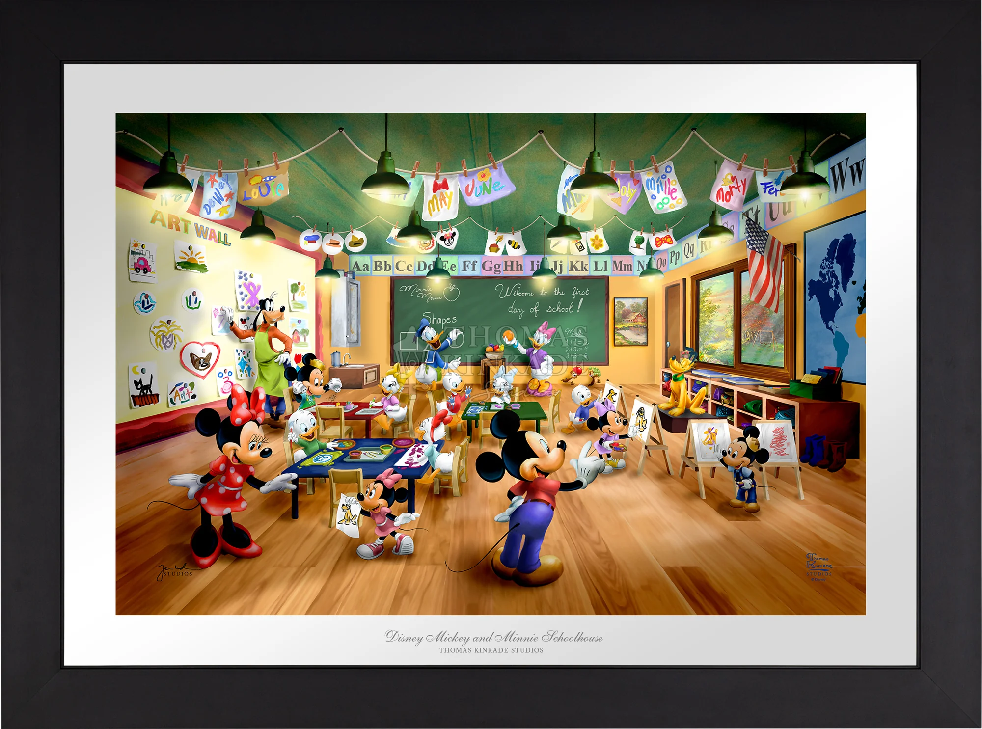 Disney Mickey and Minnie Schoolhouse - Limited Edition Paper - Image 3