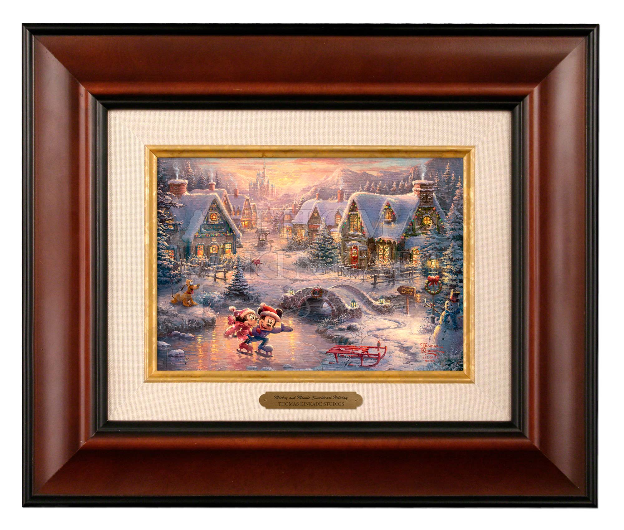 Disney Mickey and Minnie - Sweetheart Holiday - Brushworks
