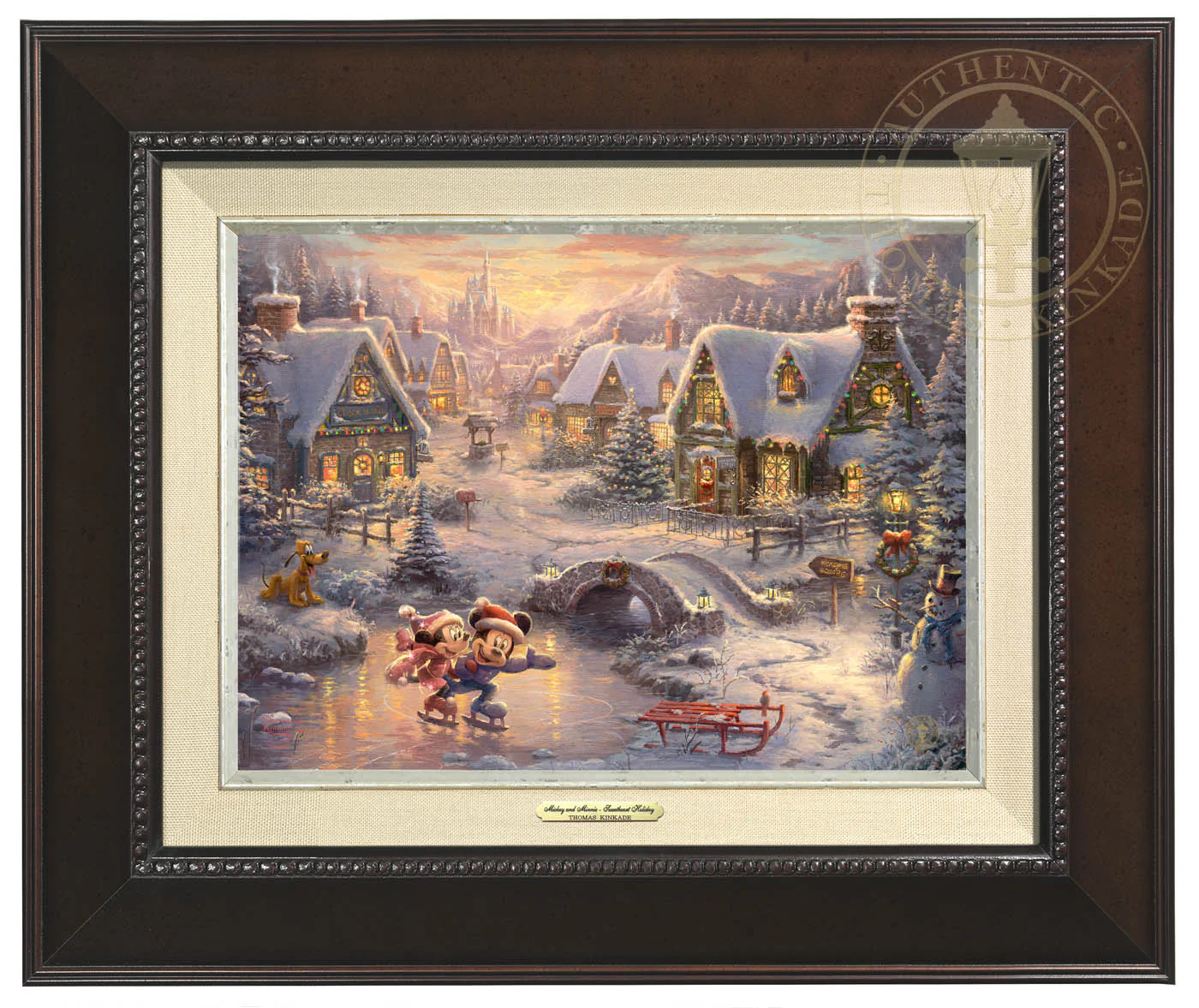Disney Mickey and Minnie - Sweetheart Holiday - Canvas Classics - Image 6