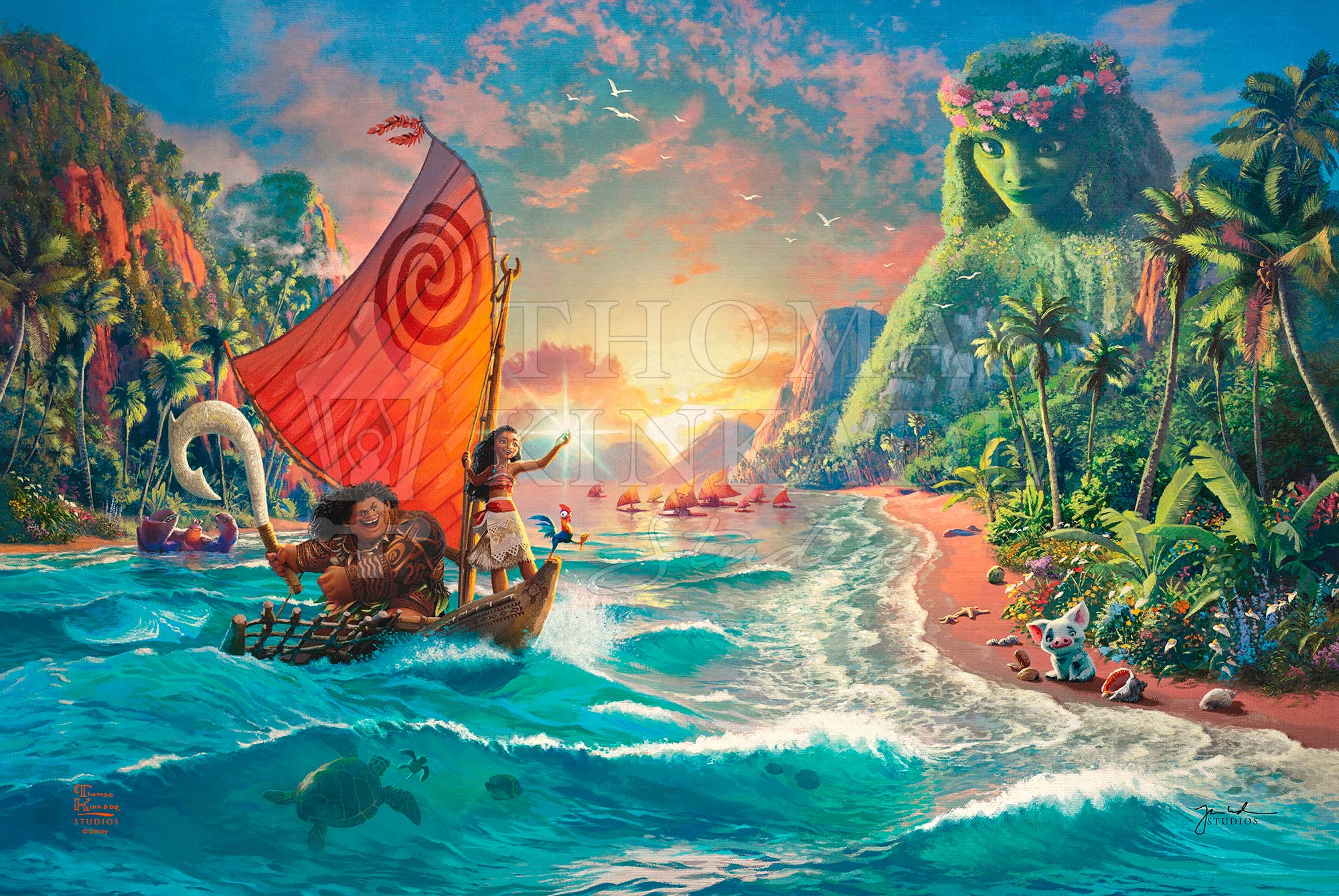 Disney Moana - Limited Edition Canvas - Image 21
