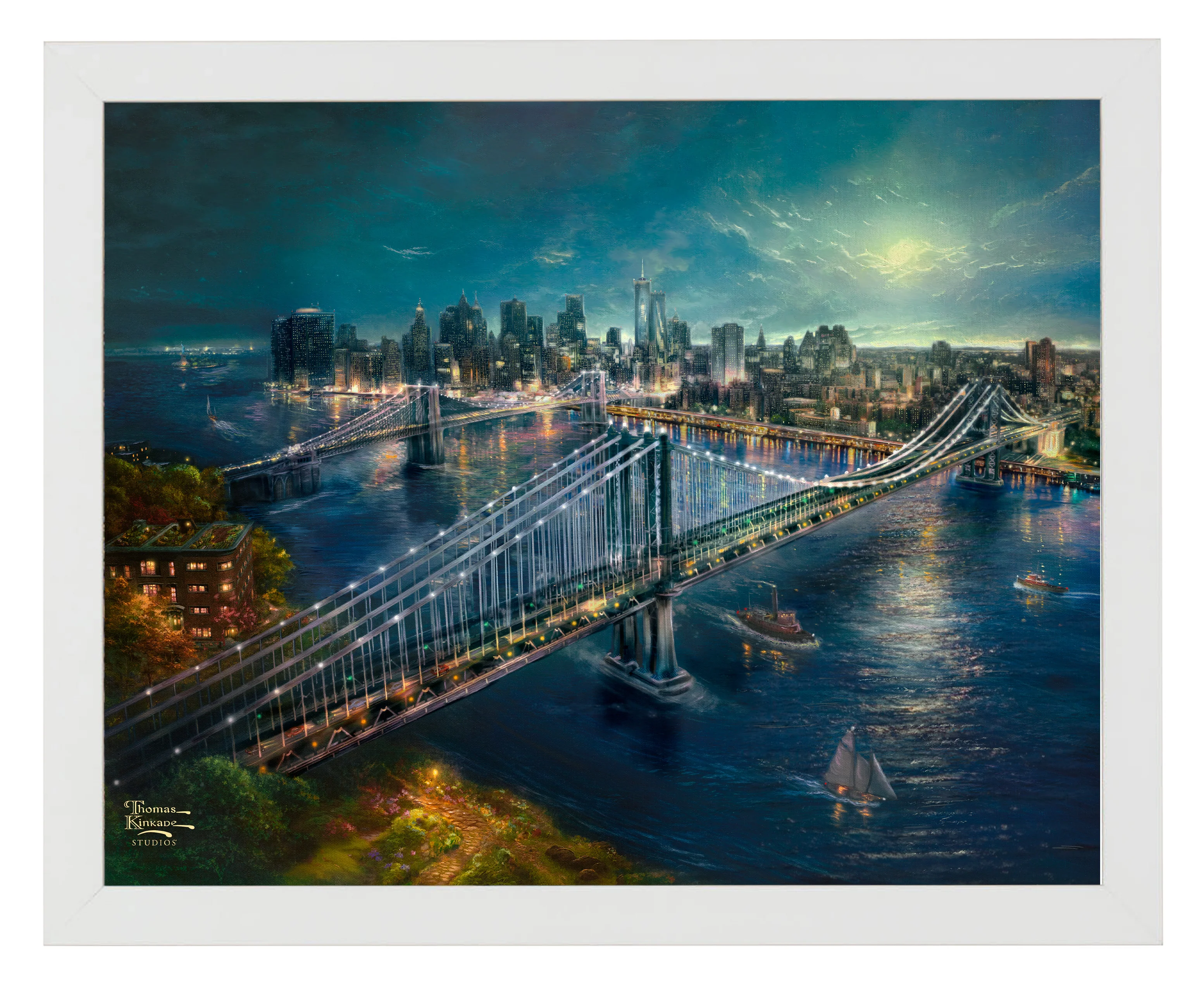 Moonlight over Manhattan - Art Prints - Image 6