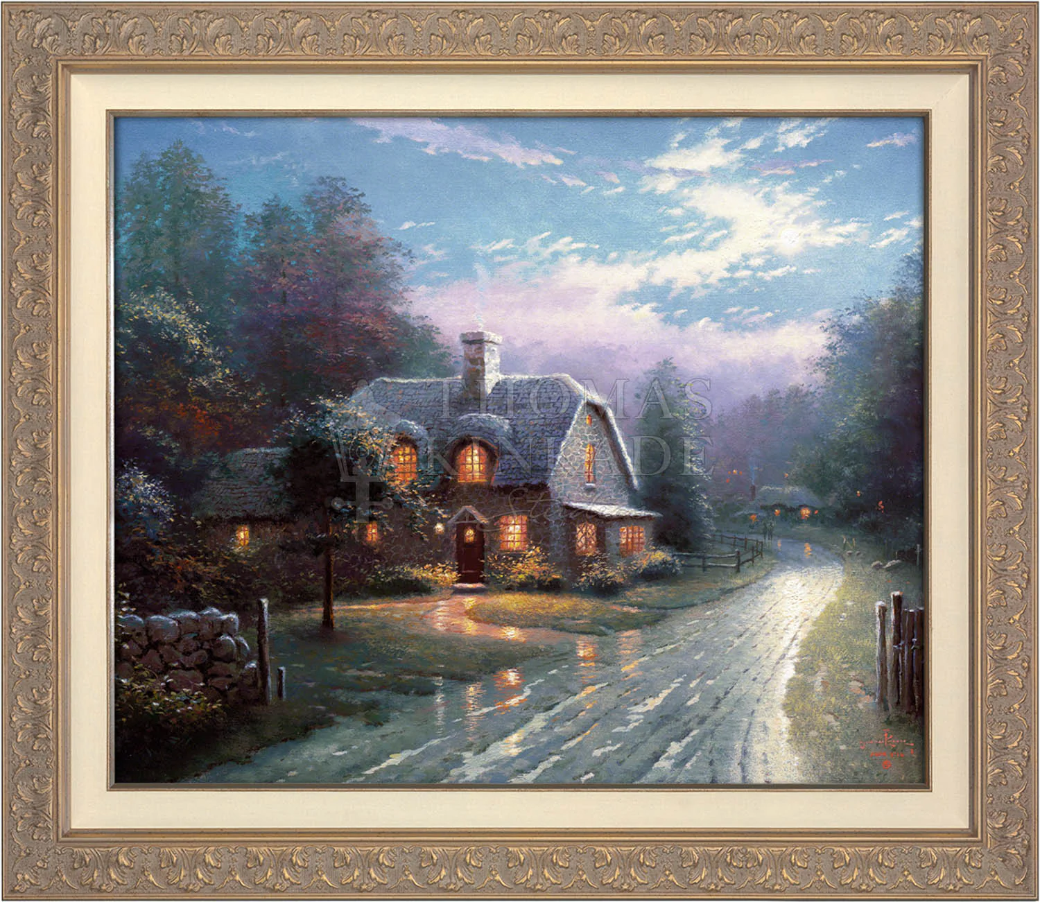 Moonlight Lane - Limited Edition Canvas - Image 7