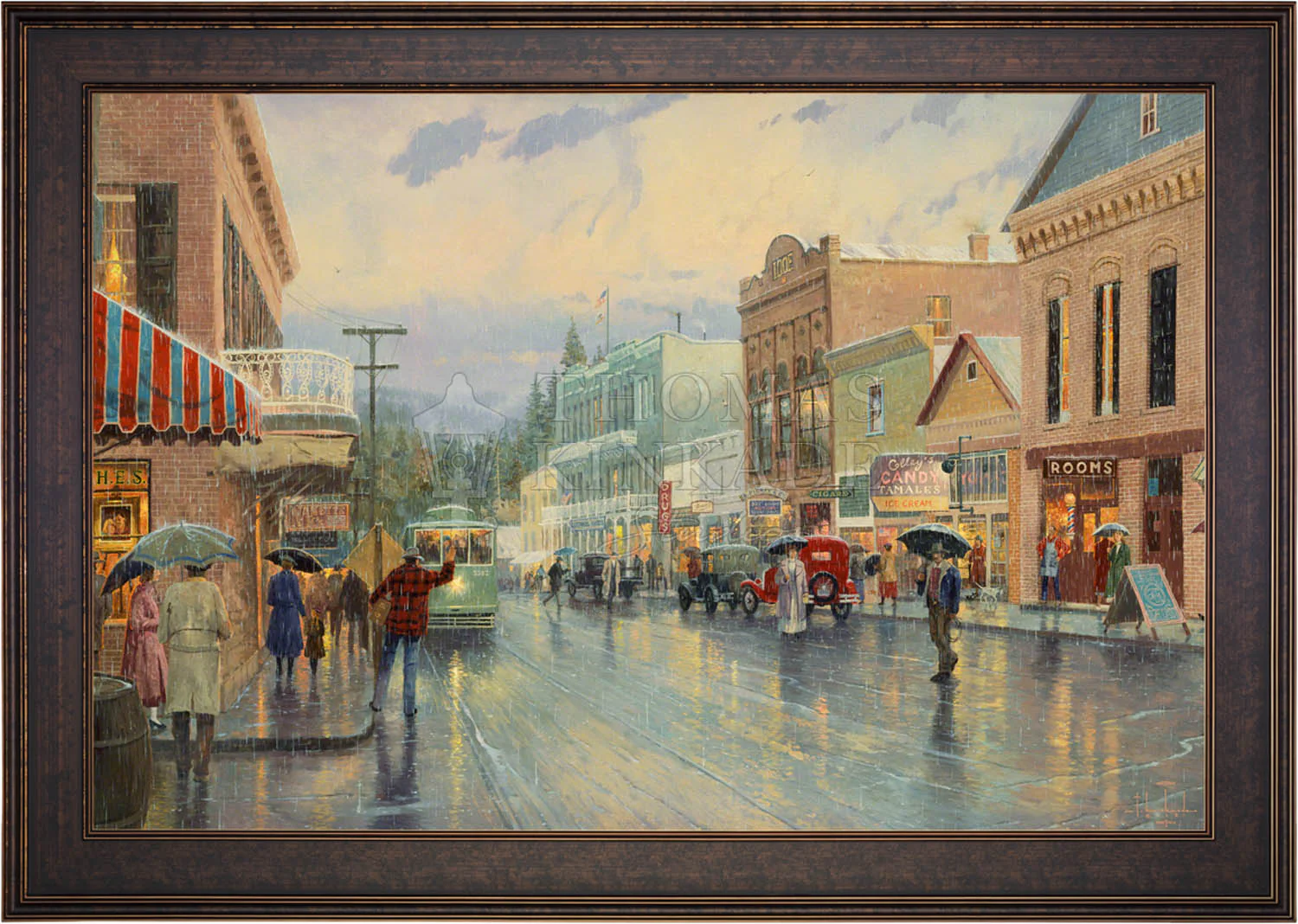 Main Street Trolley - Limited Edition Canvas - Image 13