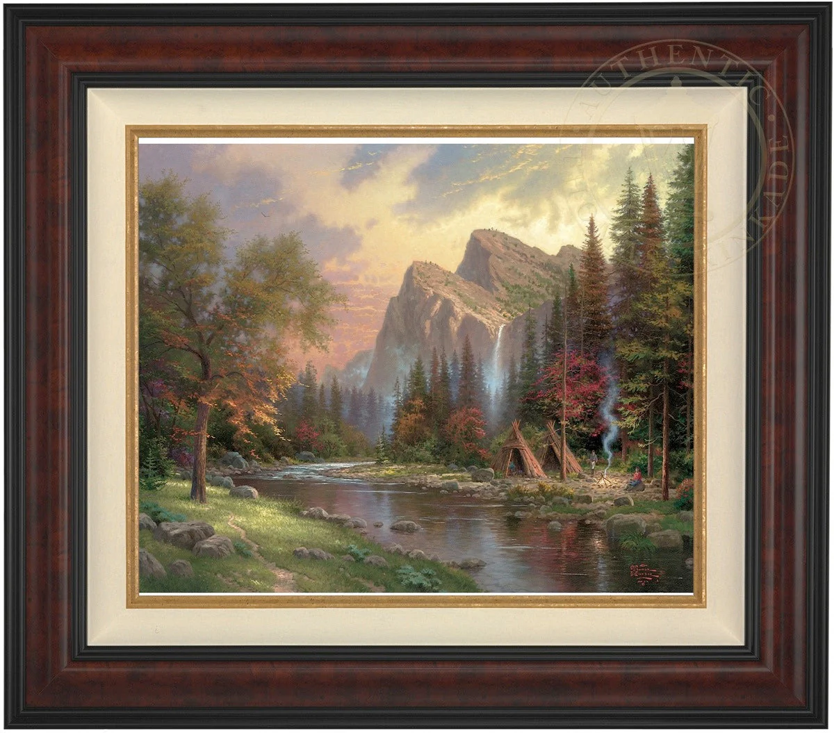 The Mountains Declare His Glory - Limited Edition Canvas