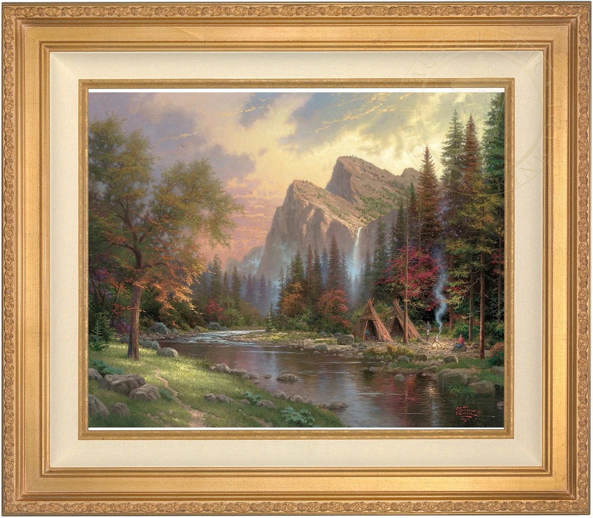 The Mountains Declare His Glory - Limited Edition Canvas - Image 2