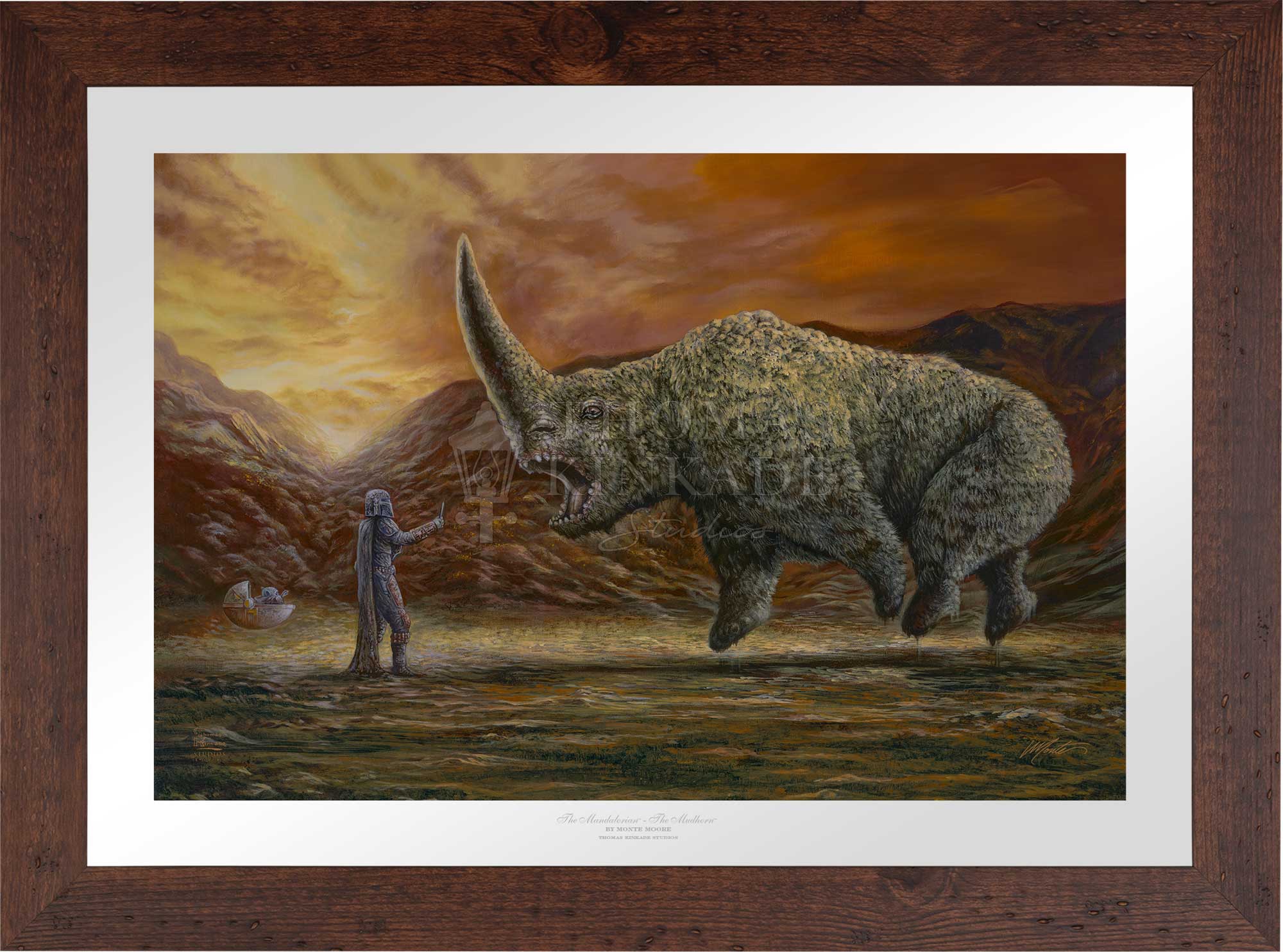 The Mandalorian™ - The Mudhorn™ - Limited Edition Paper