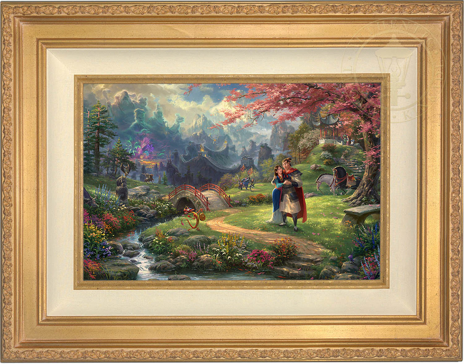 Disney Mulan Blossoms of Love - Limited Edition Canvas - Image 2