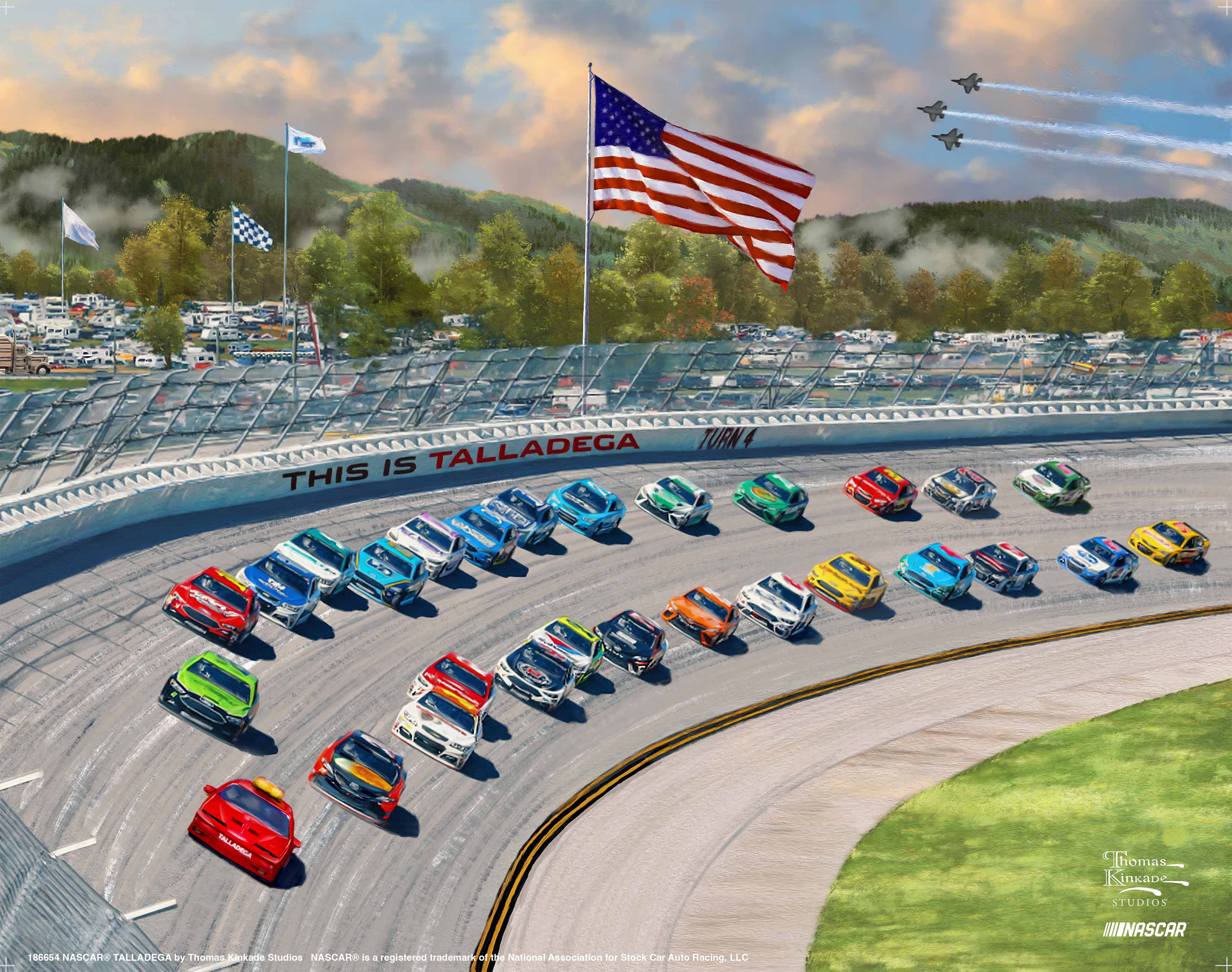 NASCAR® Talladega - Art Prints - Image 6