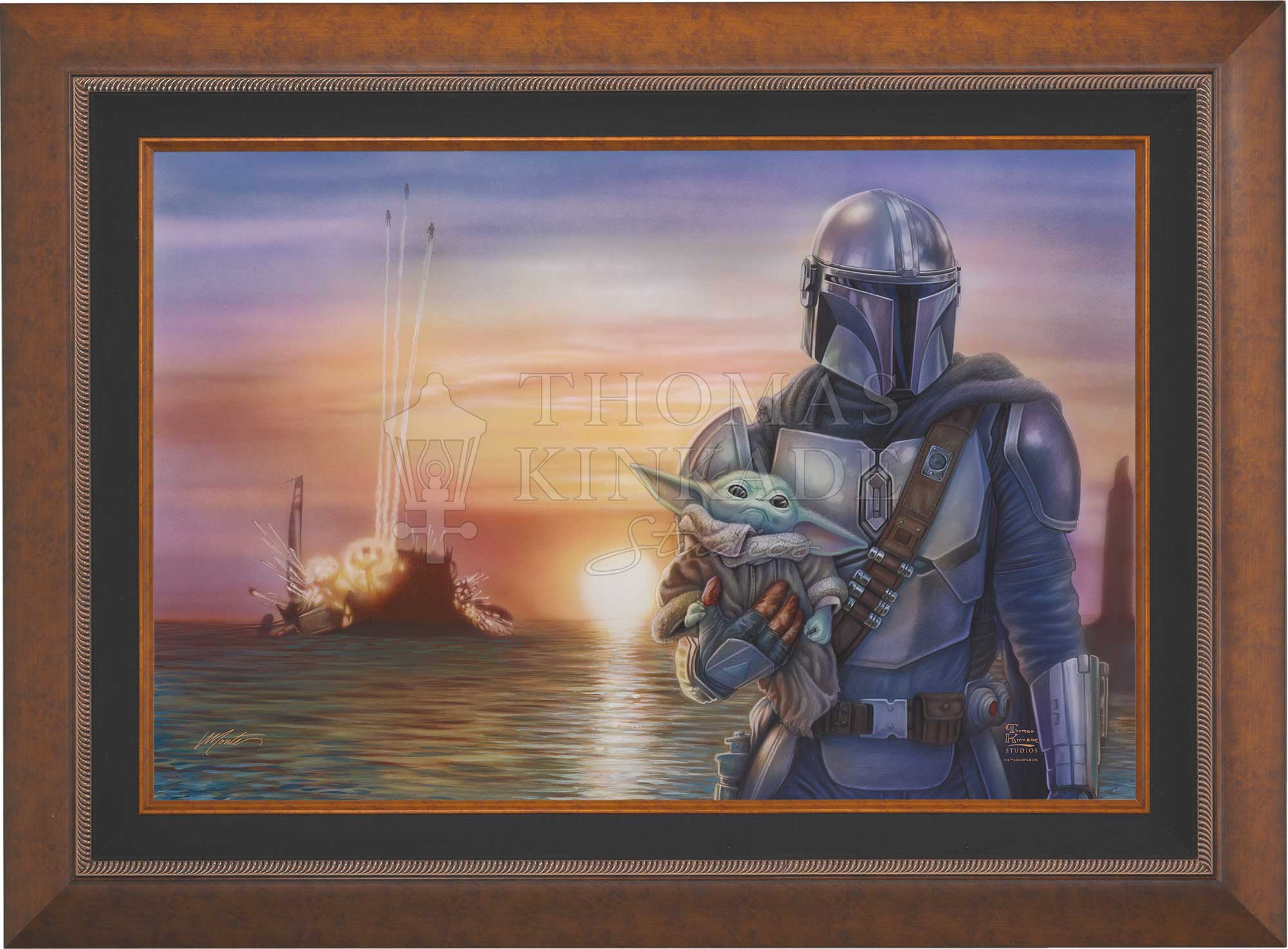 The Mandalorian™ - A New Direction - Limited Edition Canvas - Image 3