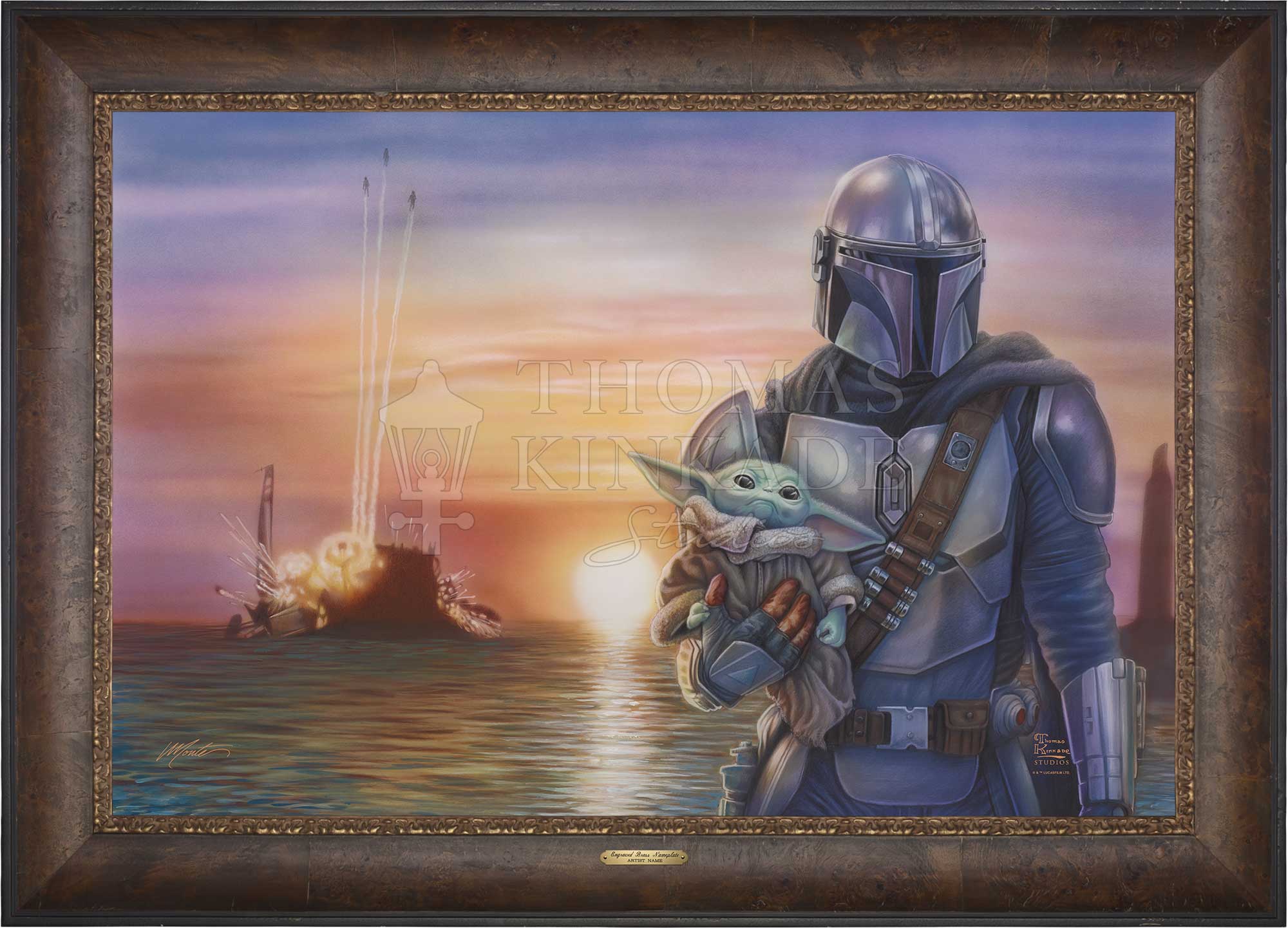 The Mandalorian™ - A New Direction - Limited Edition Canvas - Image 6