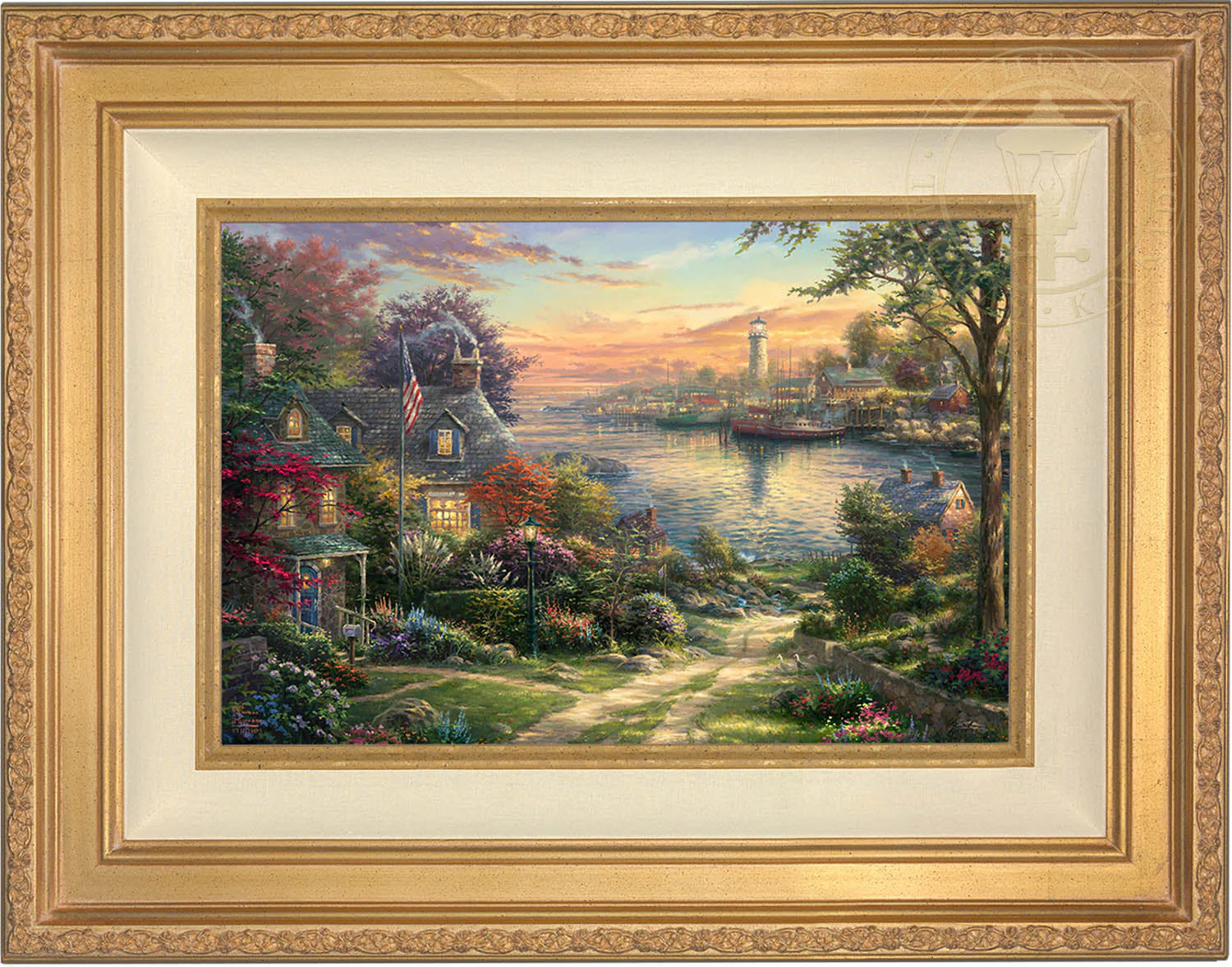 New England Harbor - Limited Edition Canvas - Image 2