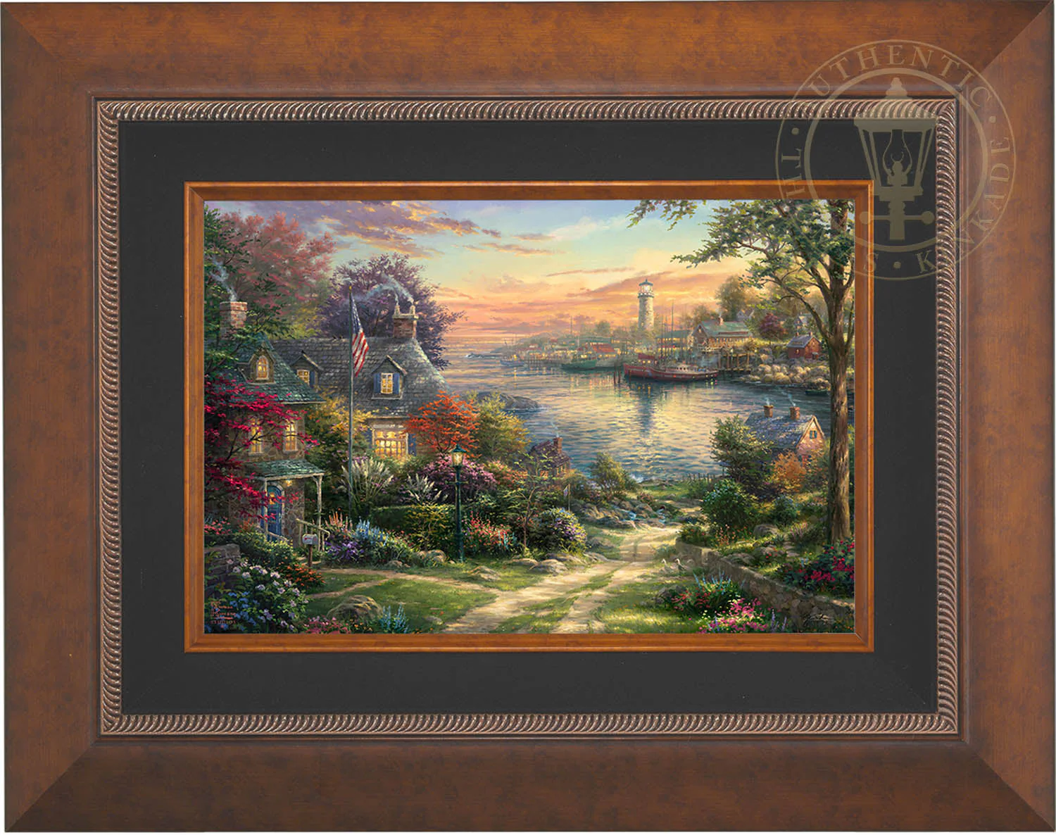 New England Harbor - Limited Edition Canvas - Image 3