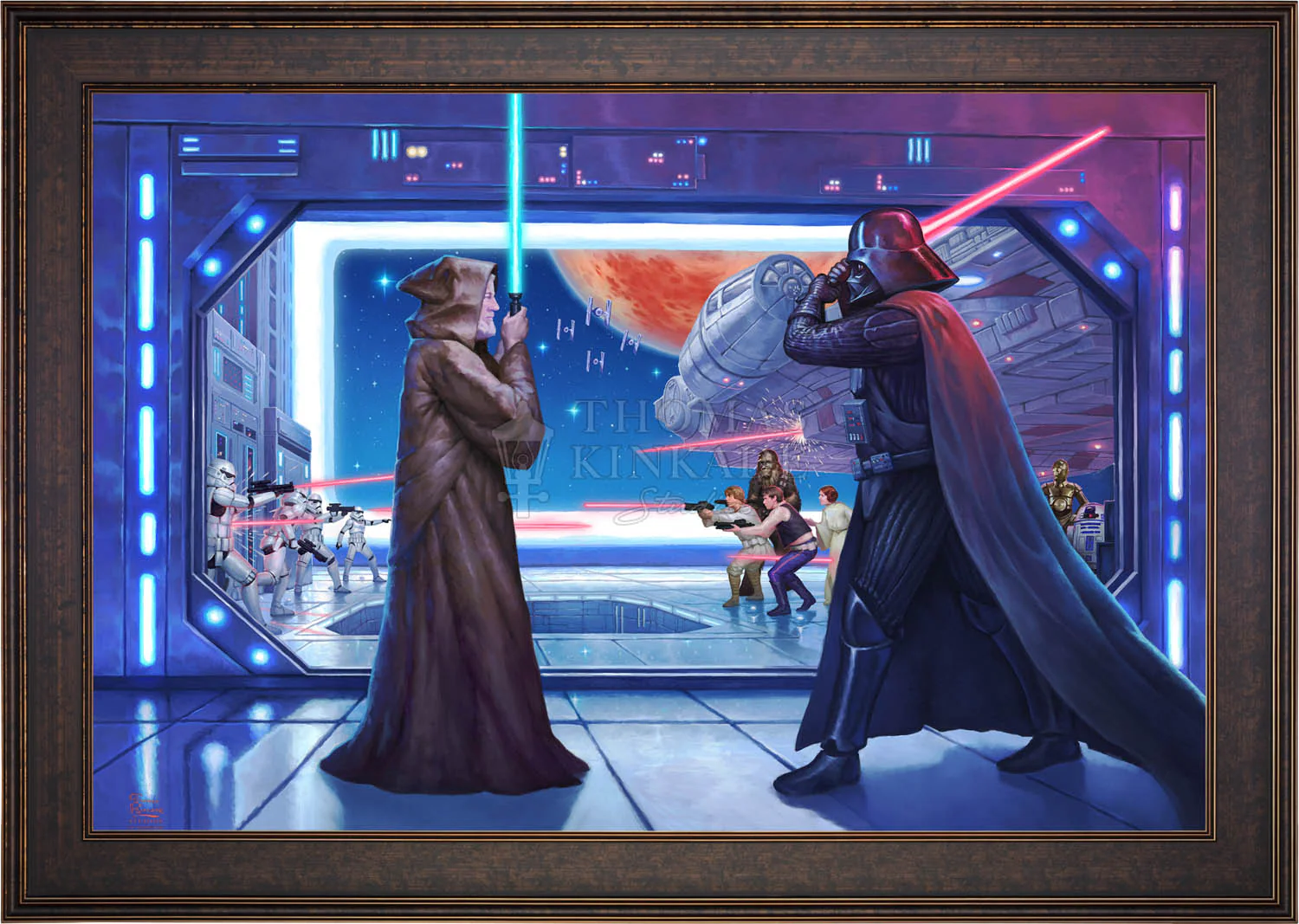 Obi-Wan's™ Final Battle - Limited Edition Canvas - Image 14