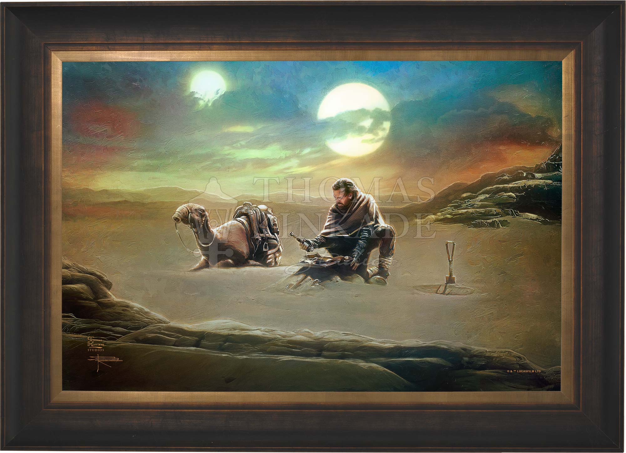 Obi-Wan Kenobi™ - Returning to His Past - Limited Edition Canvas - Image 11