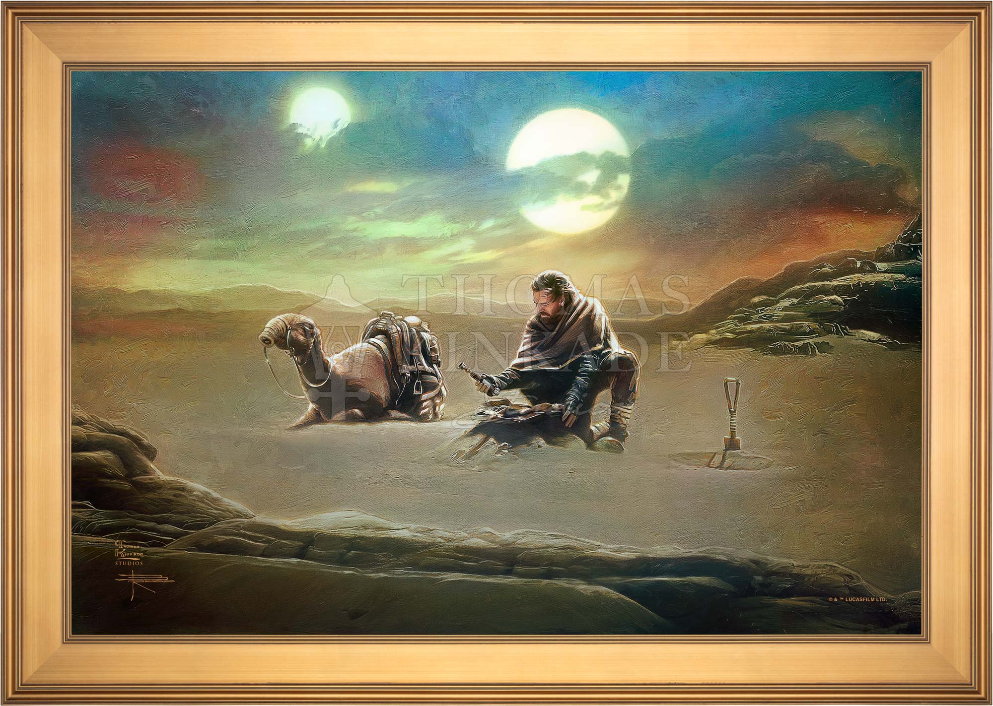 Obi-Wan Kenobi™ - Returning to His Past - Limited Edition Canvas - Image 15