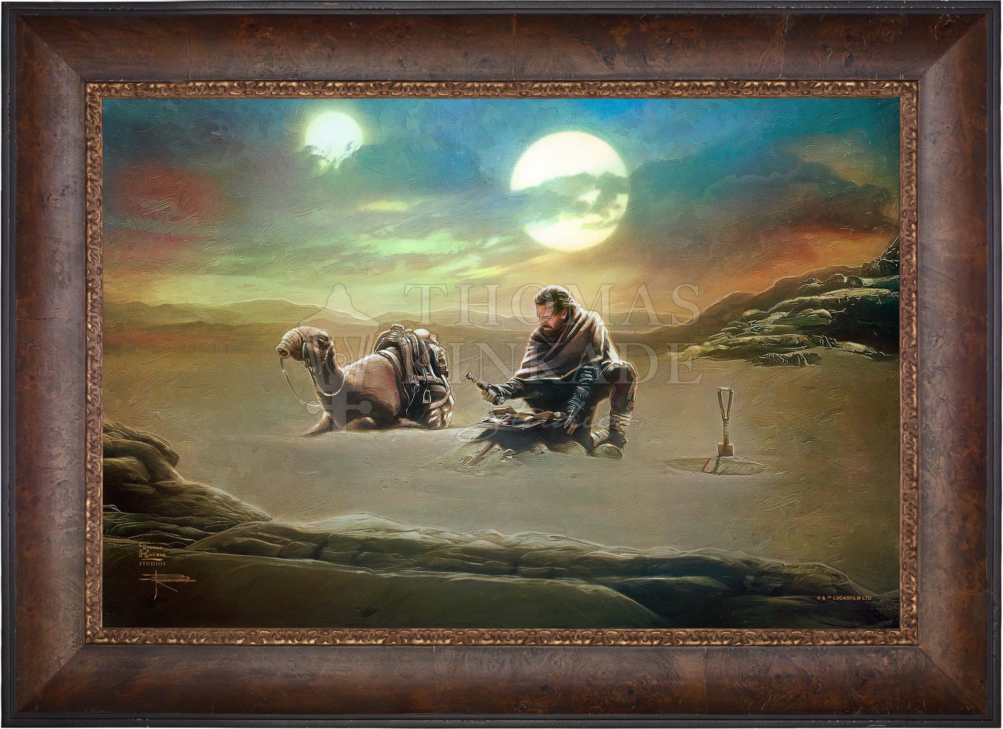 Obi-Wan Kenobi™ - Returning to His Past - Limited Edition Canvas - Image 6