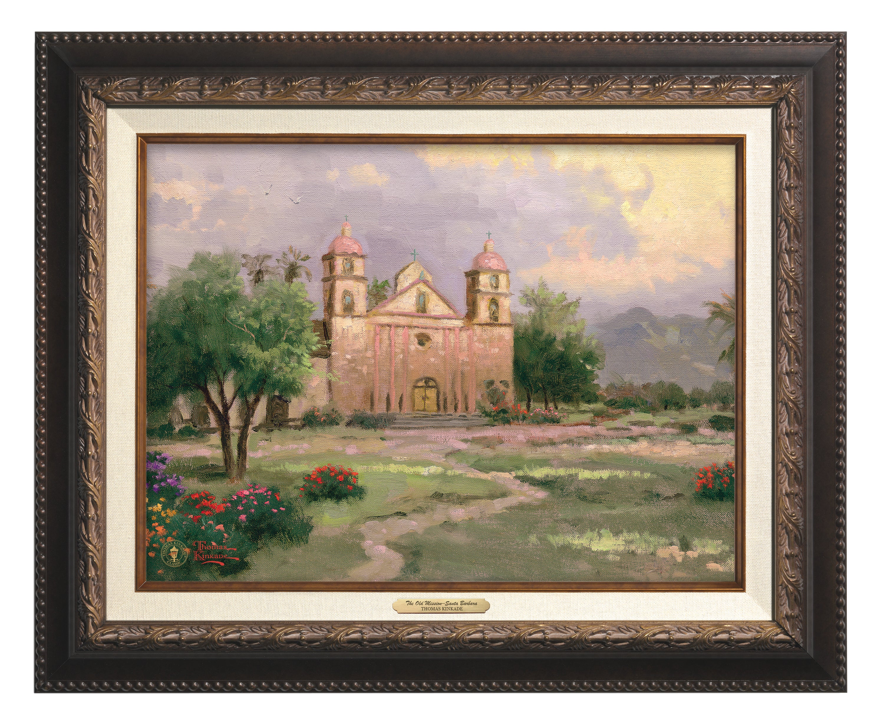 The Old Mission, Santa Barbara - Canvas Classics