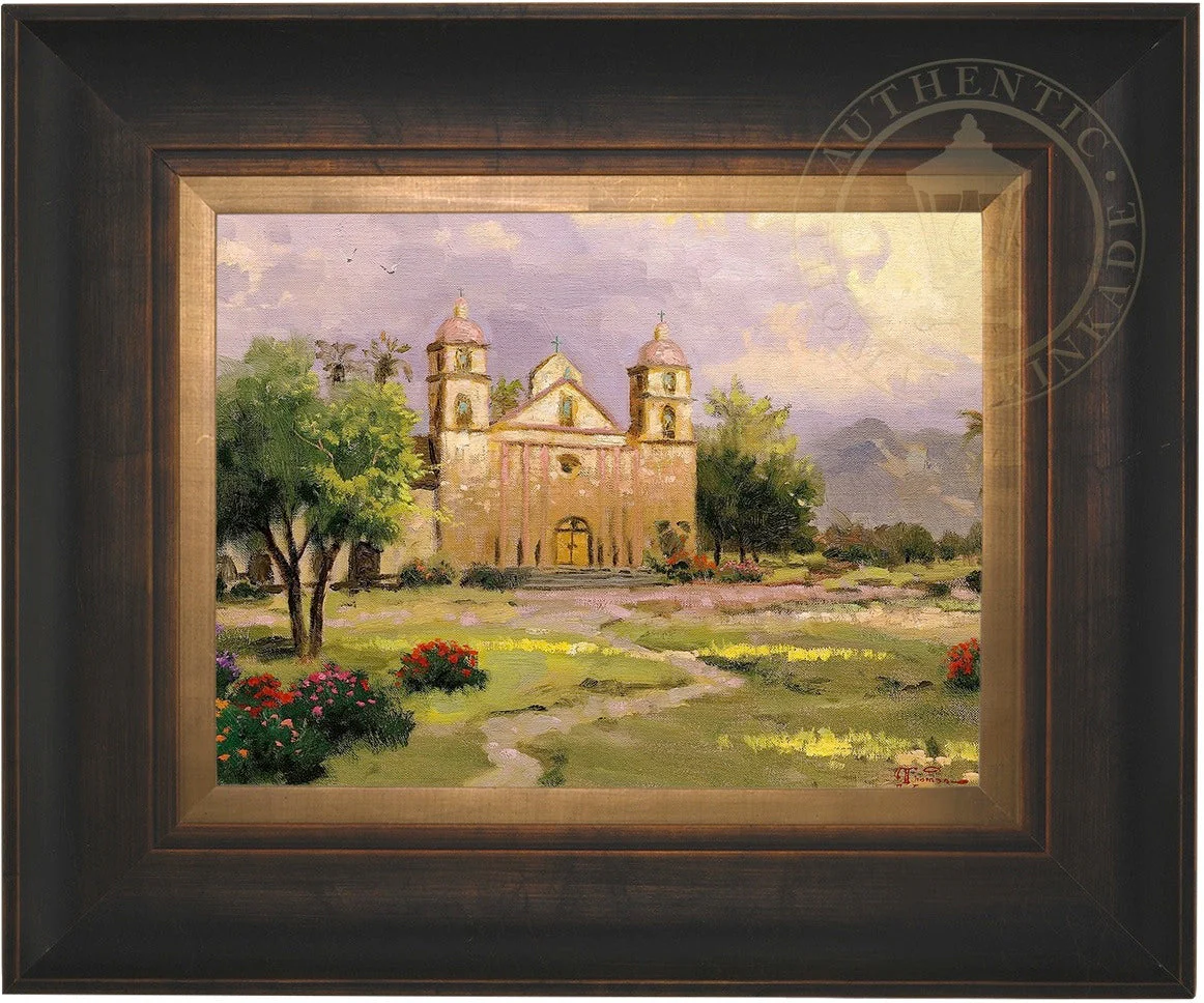 The Old Mission, Santa Barbara - Limited Edition Canvas - Image 11
