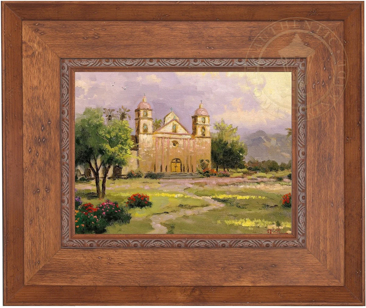 The Old Mission, Santa Barbara - Limited Edition Canvas - Image 16
