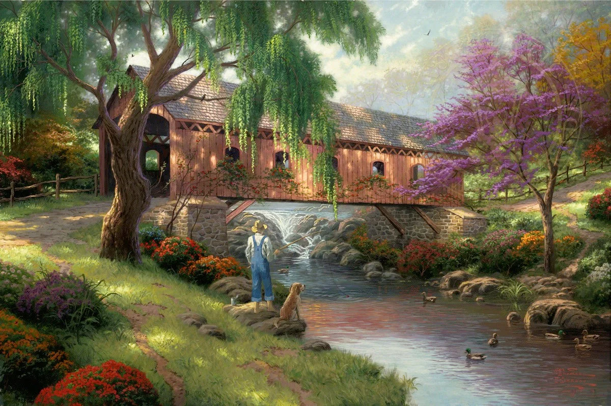 The Old Fishin' Hole - Limited Edition Canvas - Image 17