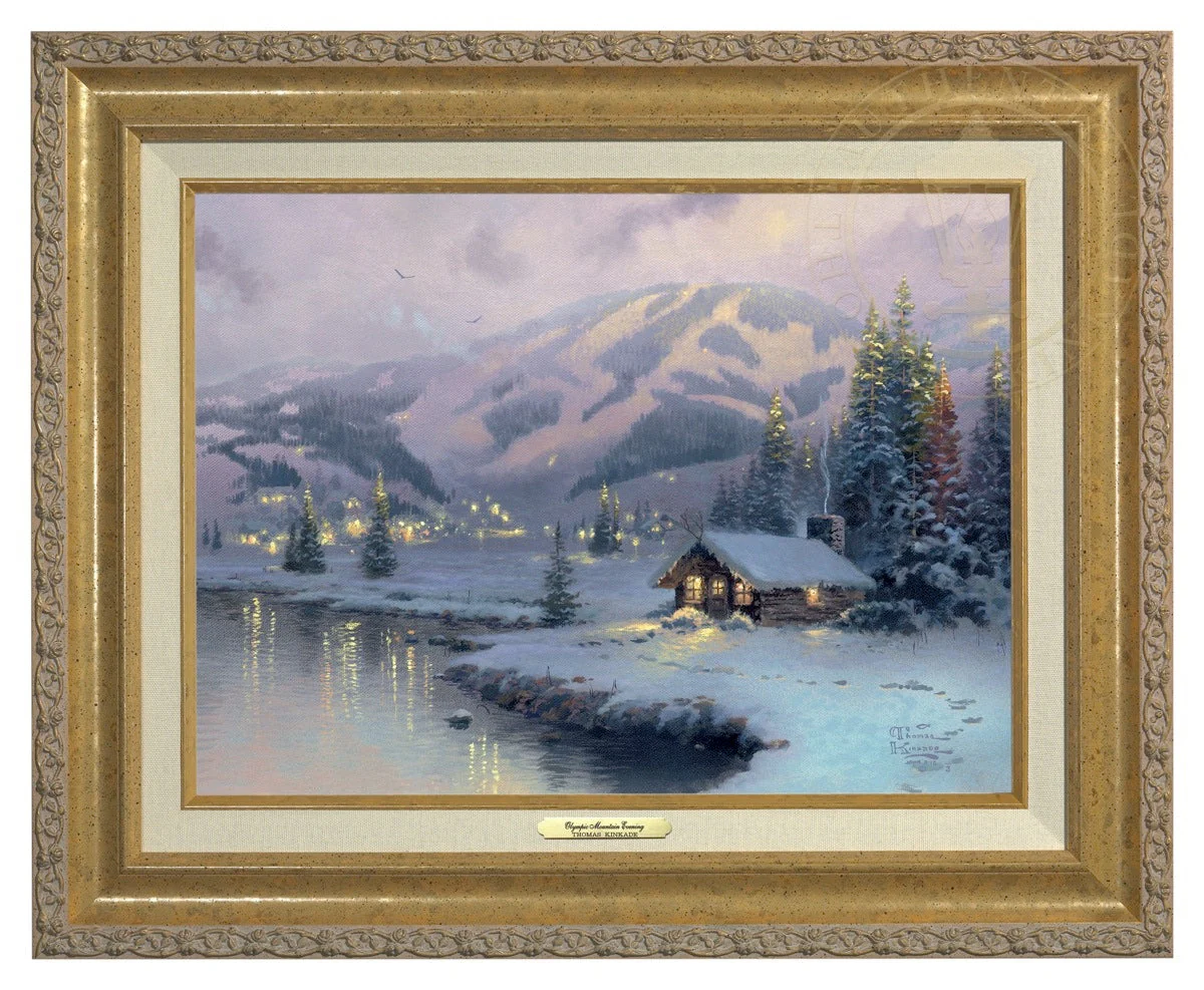 Olympic Mountain Evening - Canvas Classics - Image 2
