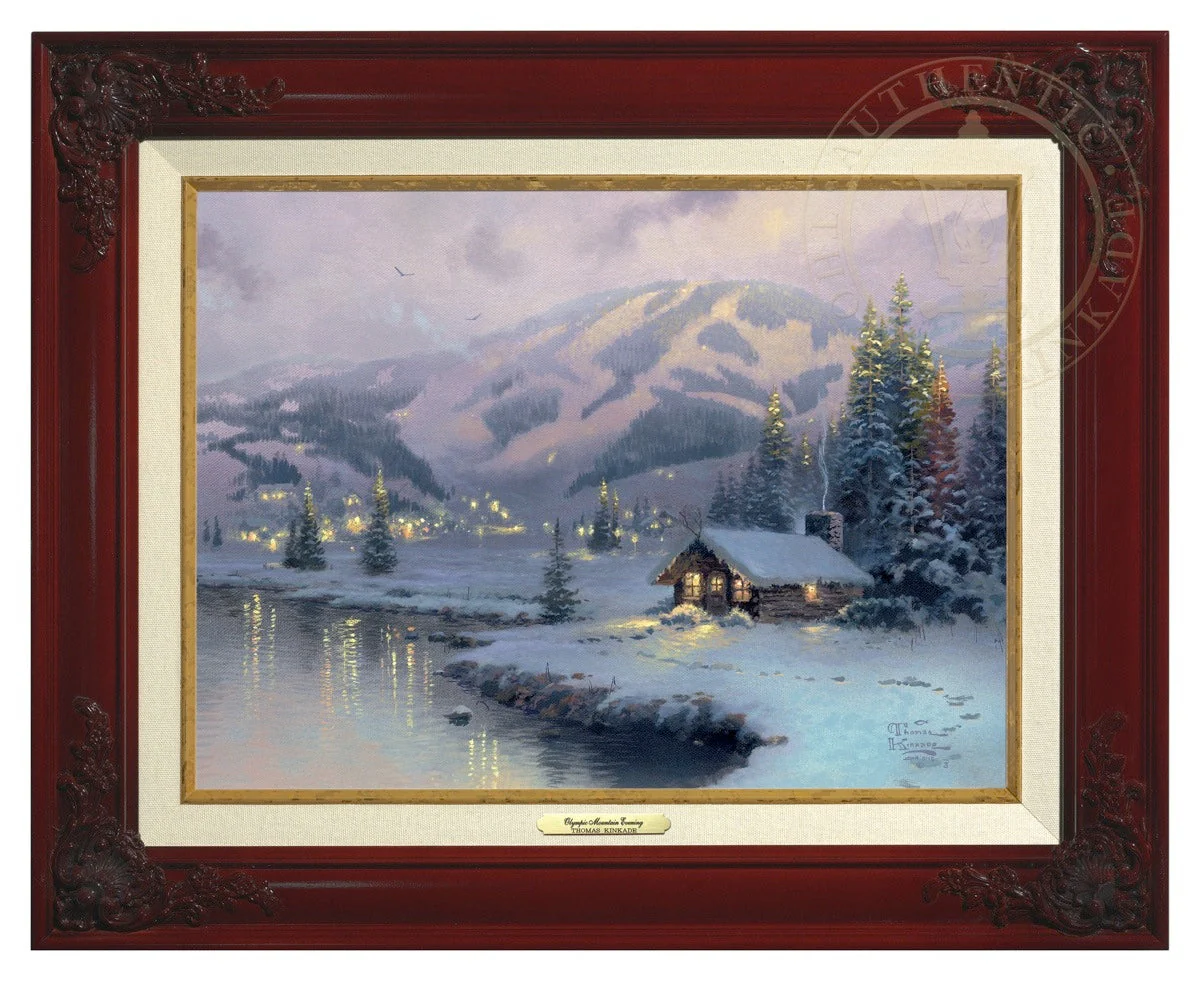 Olympic Mountain Evening - Canvas Classics - Image 3