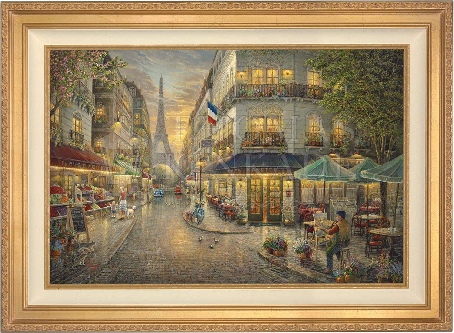 Paris Café - Limited Edition Canvas - Image 2