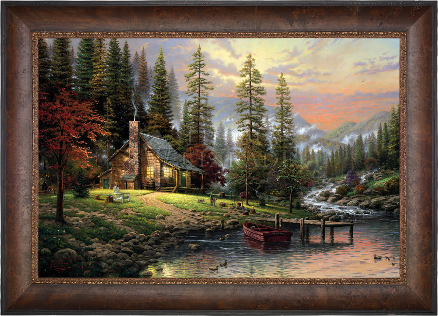 A Peaceful Retreat - Limited Edition Canvas - Image 6