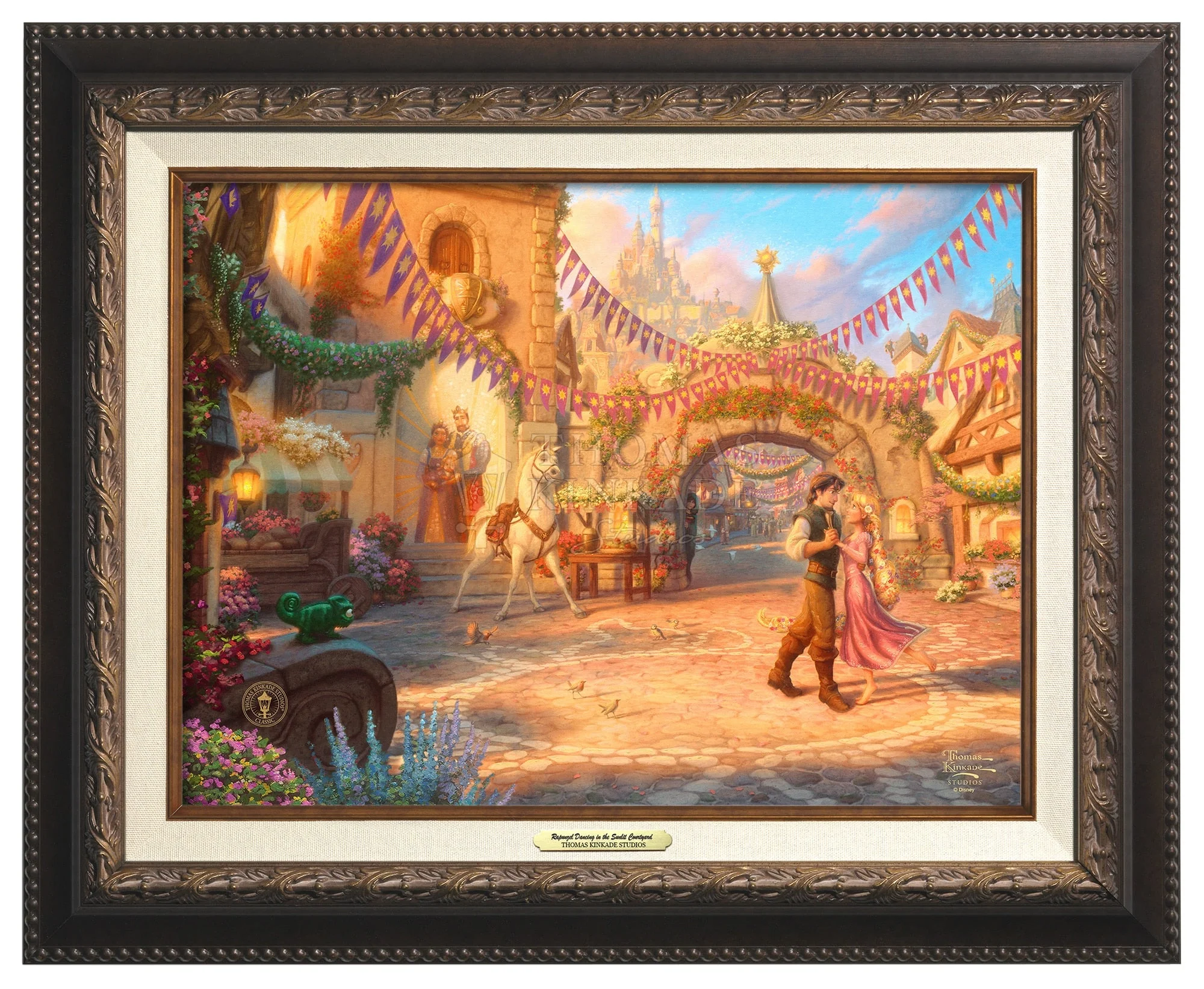 Disney Rapunzel Dancing in the Sunlit Courtyard - Canvas Classics