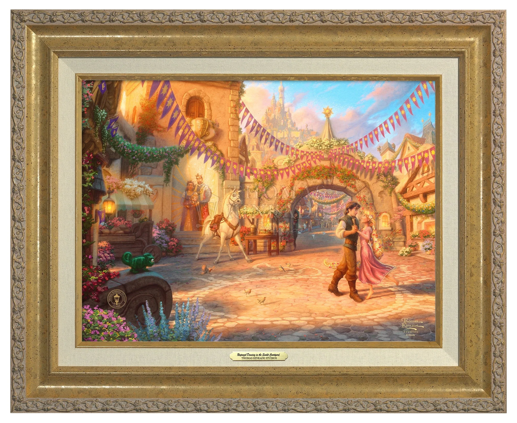 Disney Rapunzel Dancing in the Sunlit Courtyard - Canvas Classics - Image 2